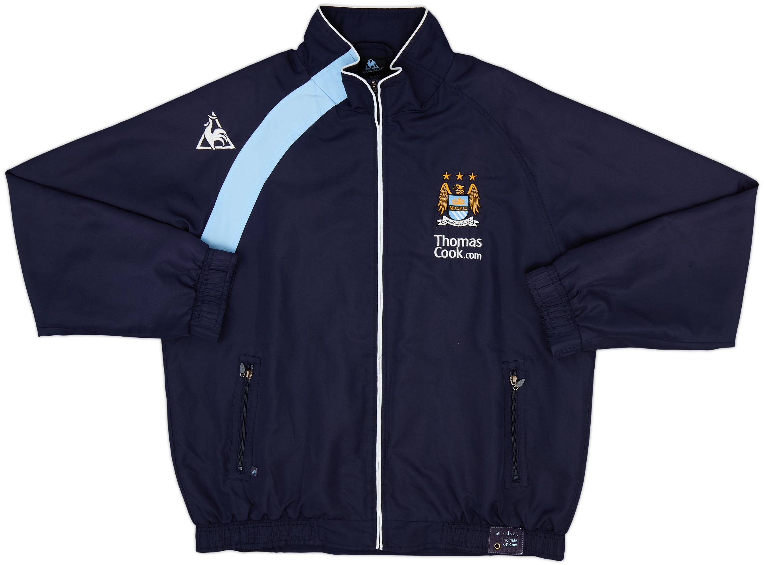 Maillot Manchester City Domicile 08/09 - Taille S - Flocage Kompany N°33 - Marque Le Coq Sportif - Neuf