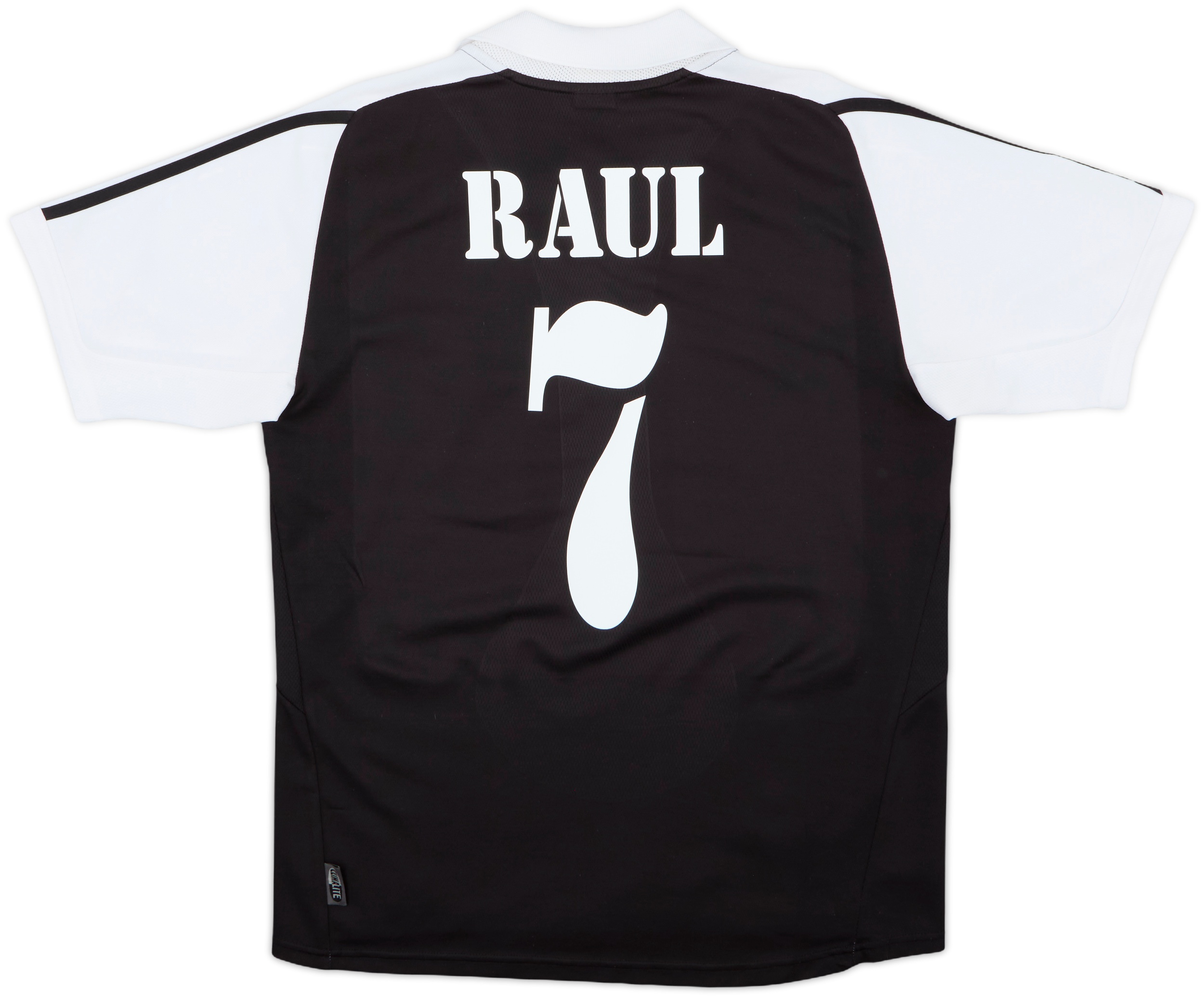 Real Madrid RAUL 7 シャツ 黒 Real Madrid RAUL 7 シャツ 黒