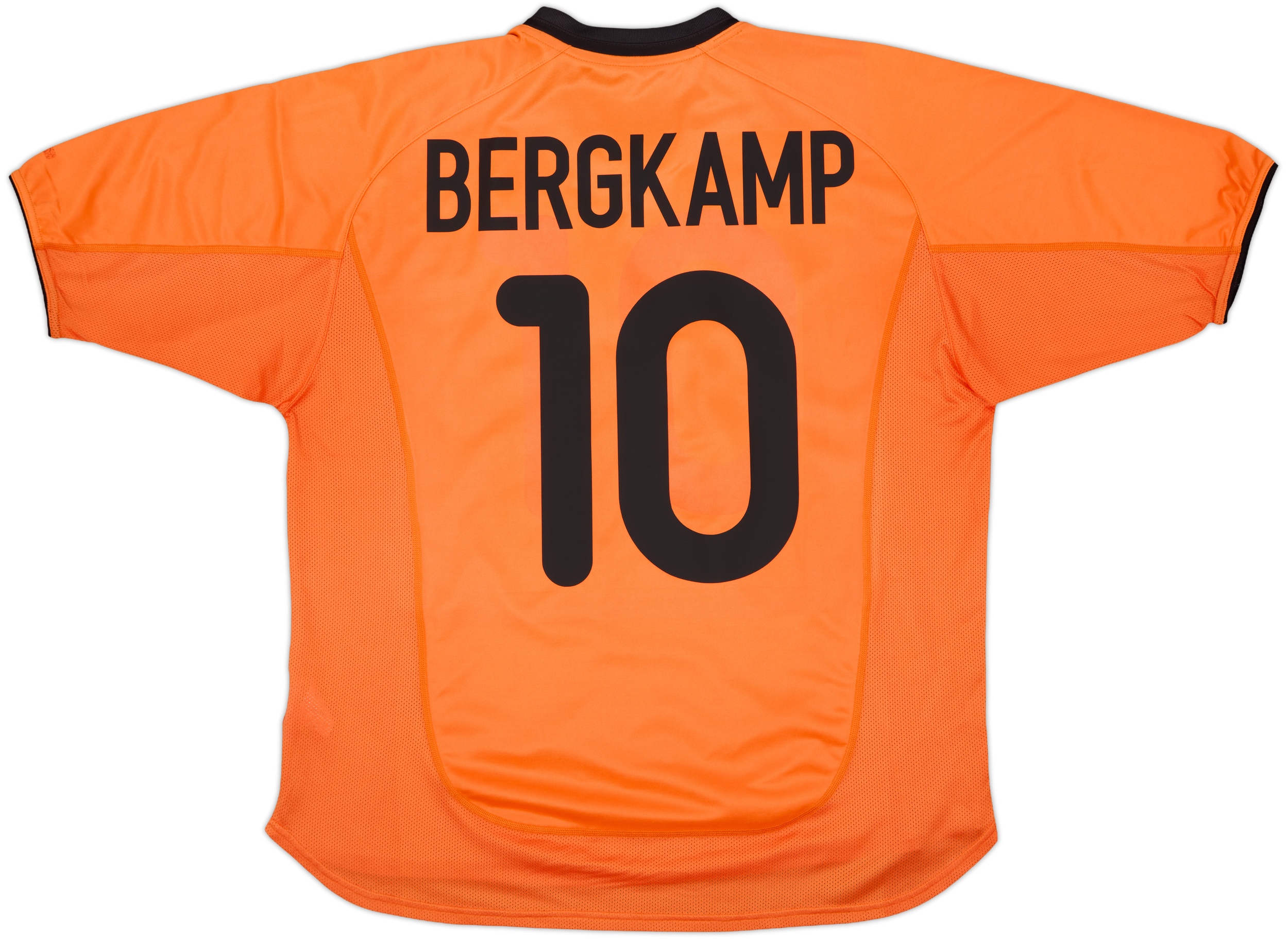 2000-02 Netherlands Home Shirt Bergkamp #10 - 7/10 - (XL)