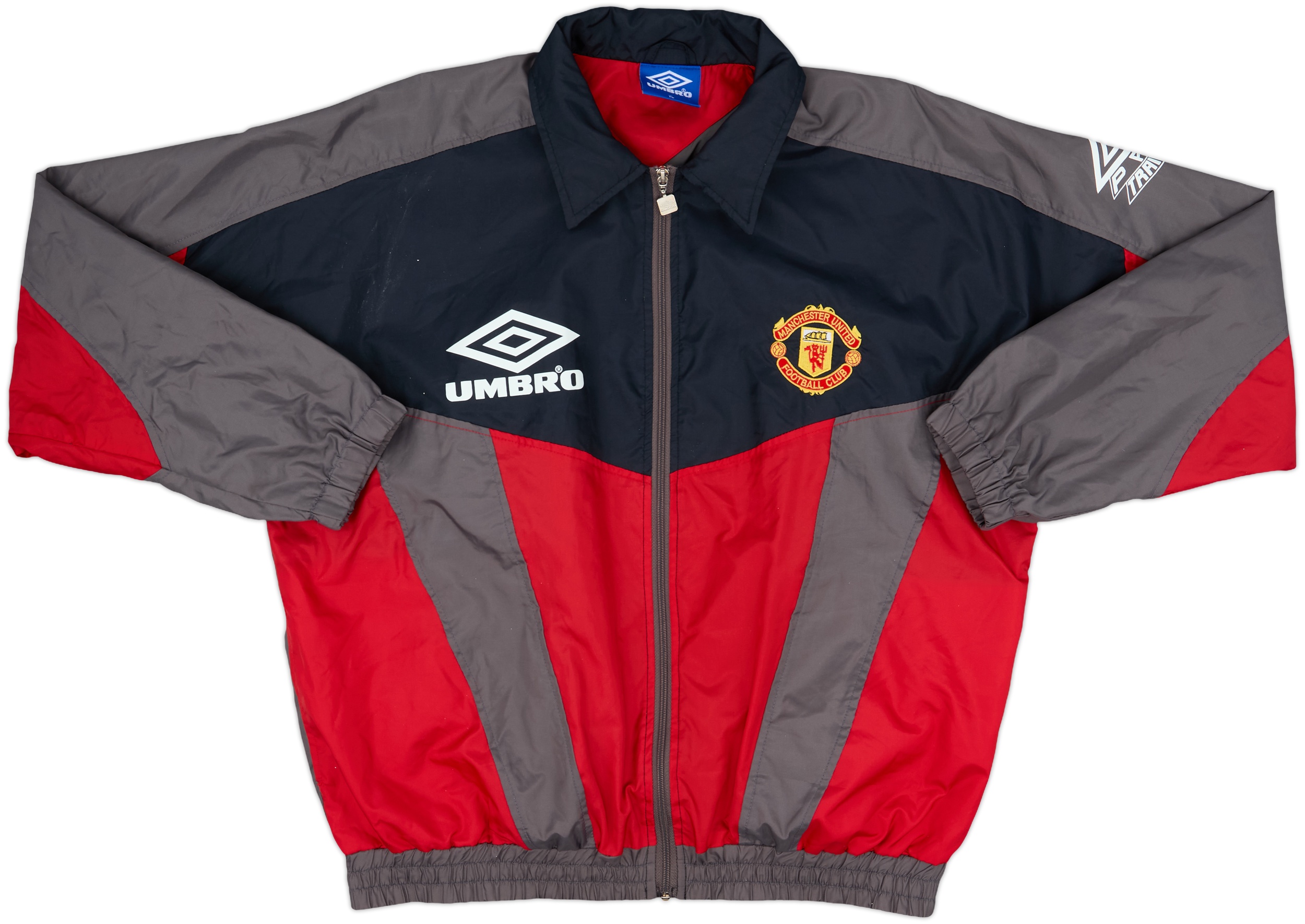 Vintage 00s Navy Umbro Manchester United Vodafone 00s