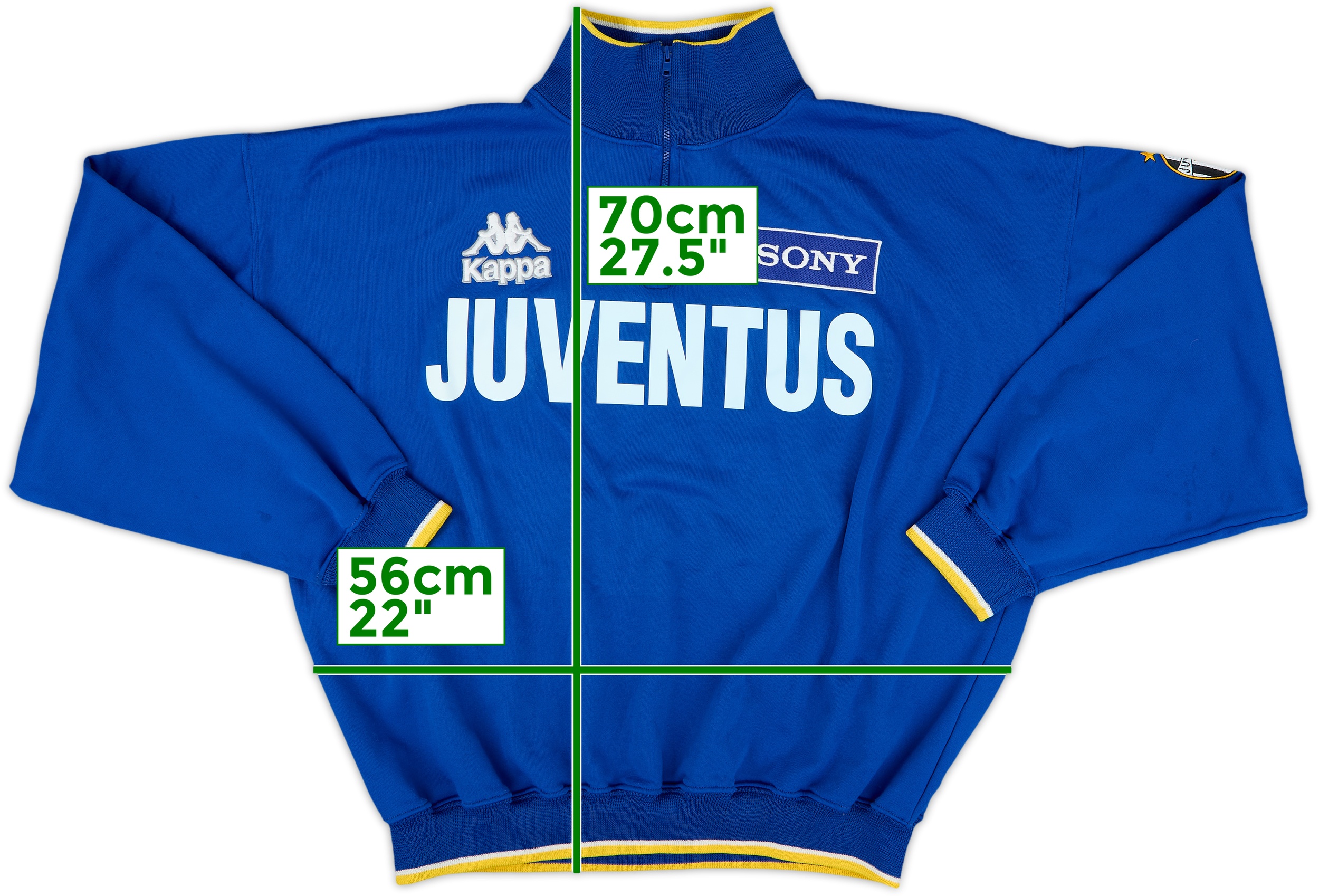 Juventus Kappa サッカーシャツ 1997-98 Juventus Kappa Training L/S Shirt - 9/10 - (XL)