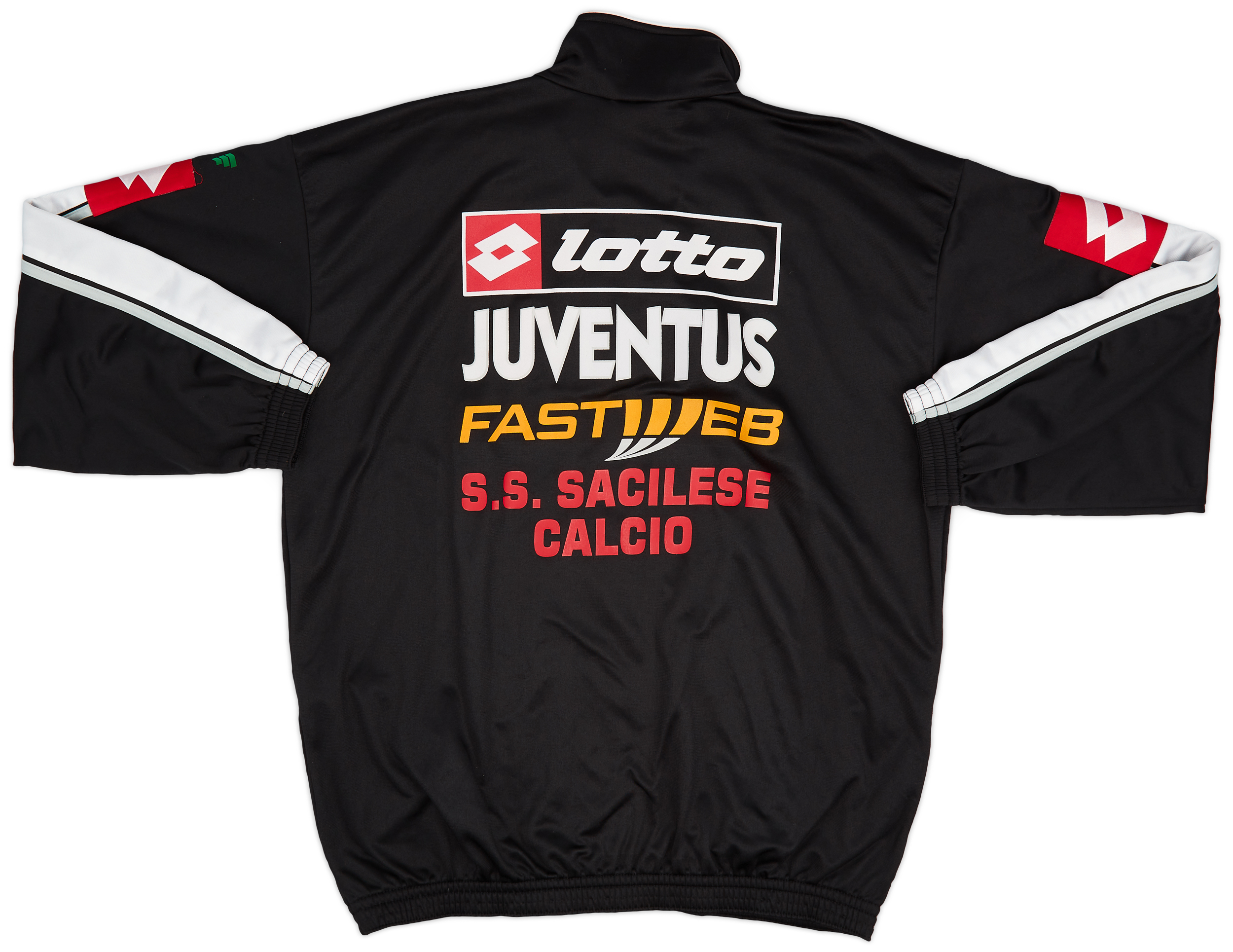 02～03”Lotto Juventus ビンテージジャージ ブラック/グレー