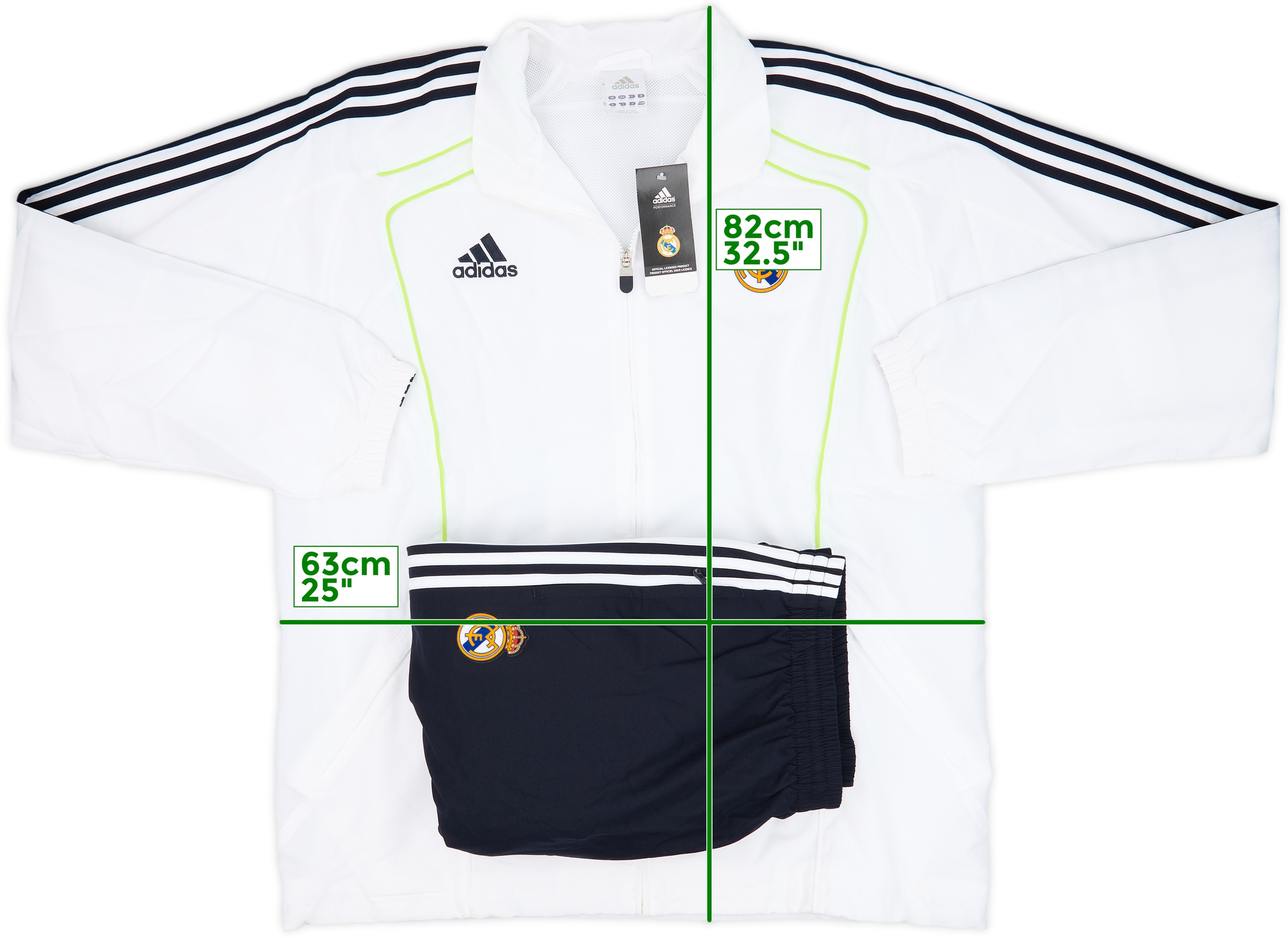 2010-11 Real Madrid adidas Tracksuit (XXL)