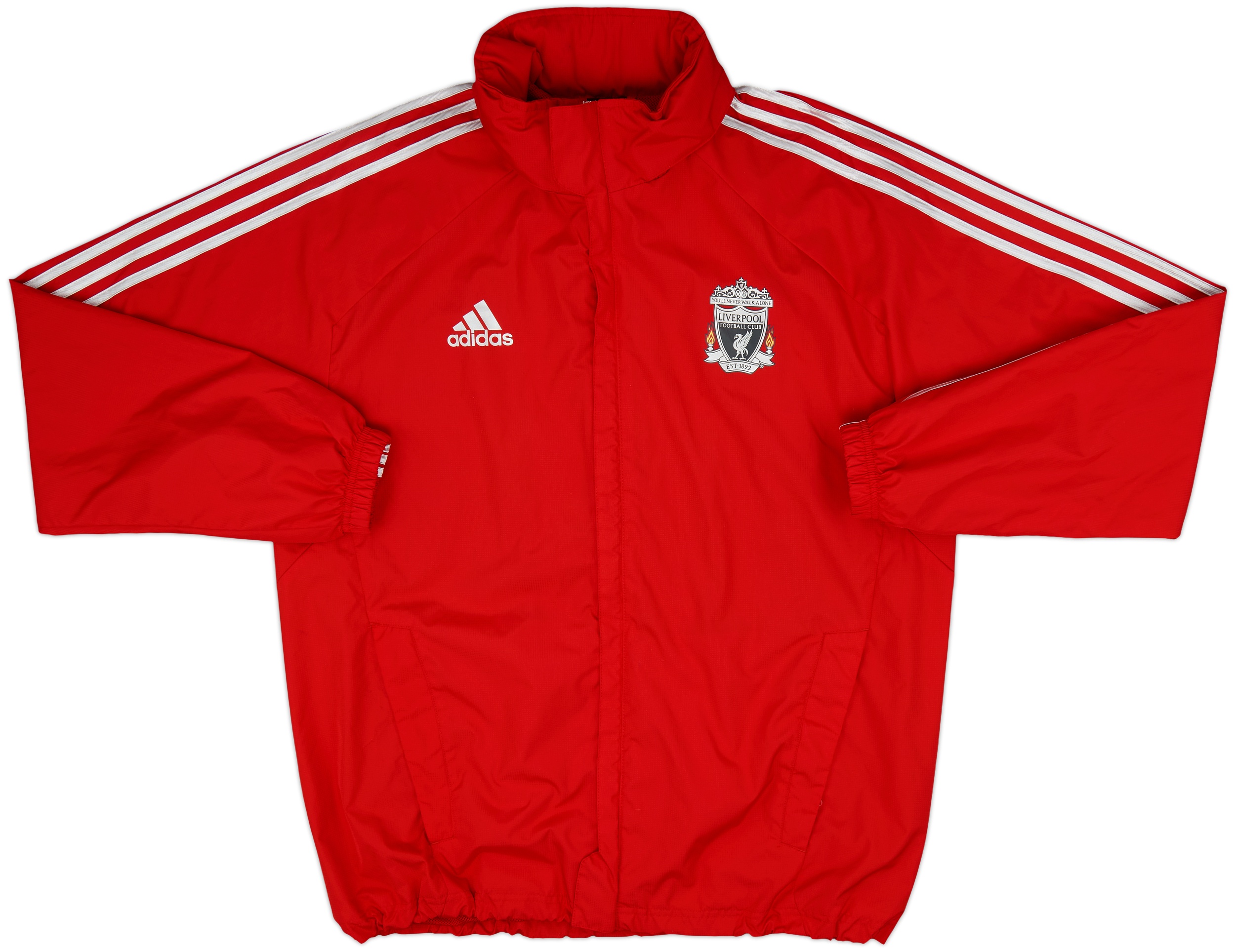 ウェア adidas liverpool 2008-09 Liverpool adidas Track Jacket - 8/10 - (S)