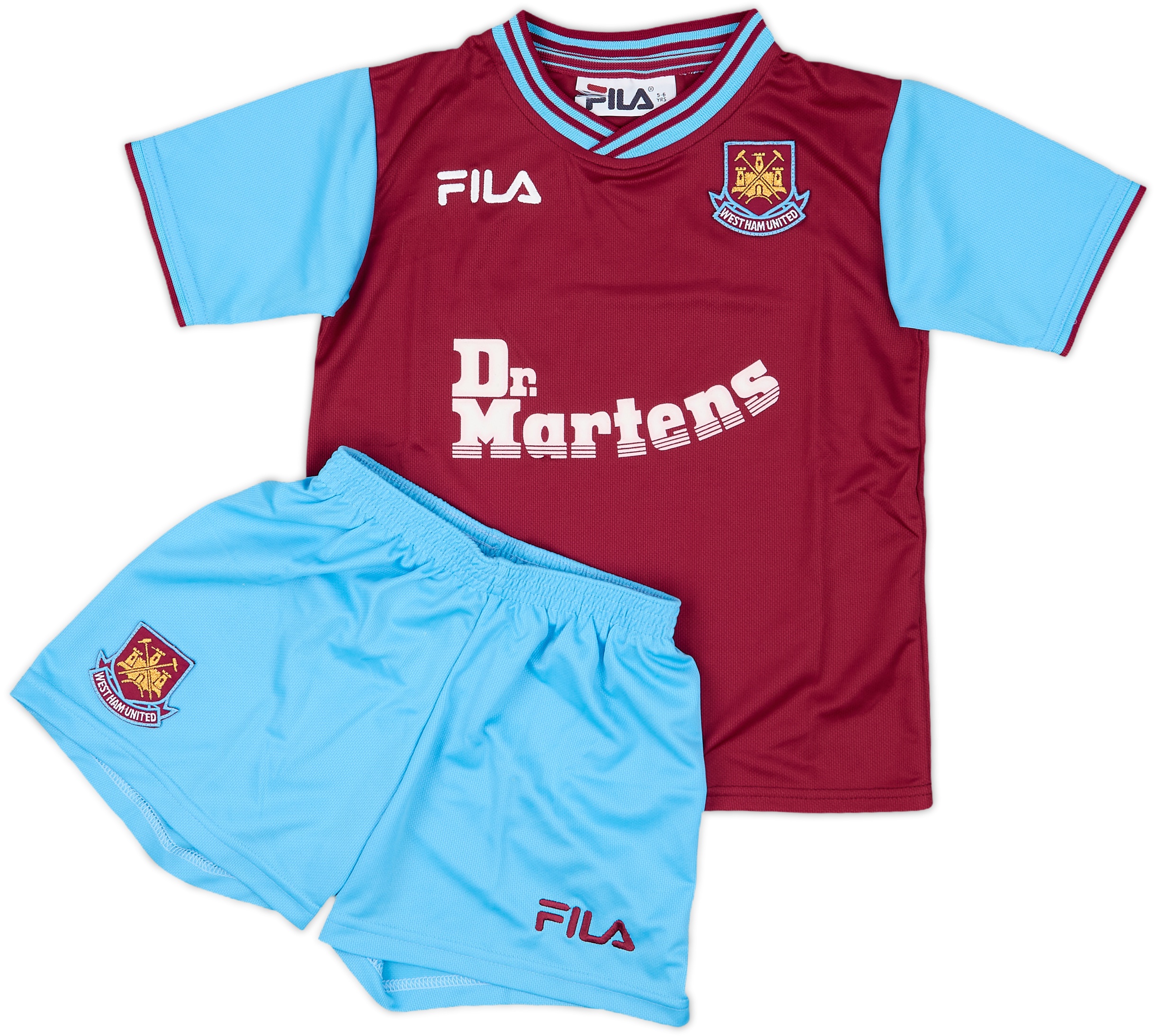 FILA West Ham United シャツ WEST HAM UNITED 2001 2002 2003 HOME FOOTBALL SHIRT FILA