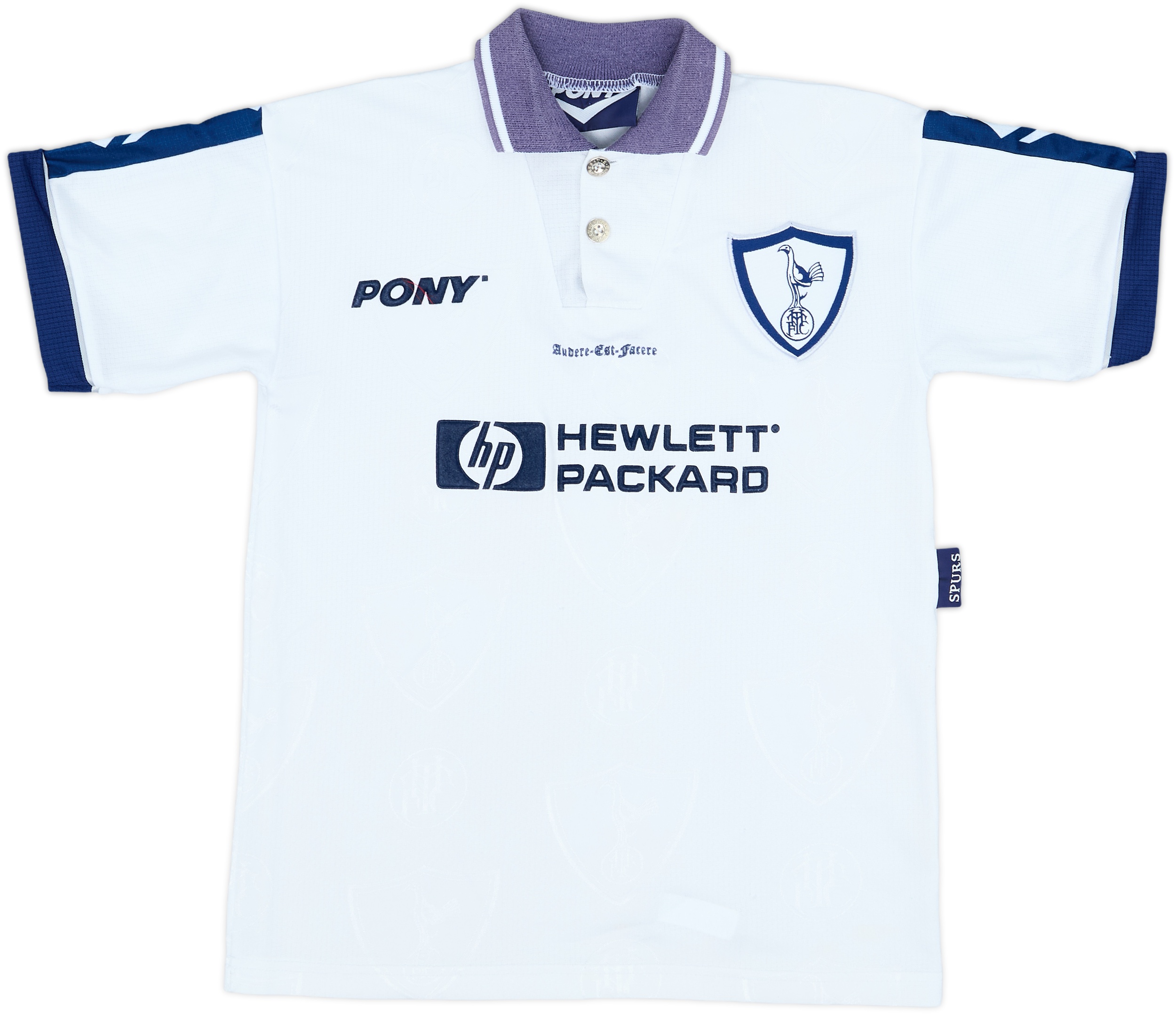 1995-97 Tottenham Home Shirt - 6/10 - (L.Boys)