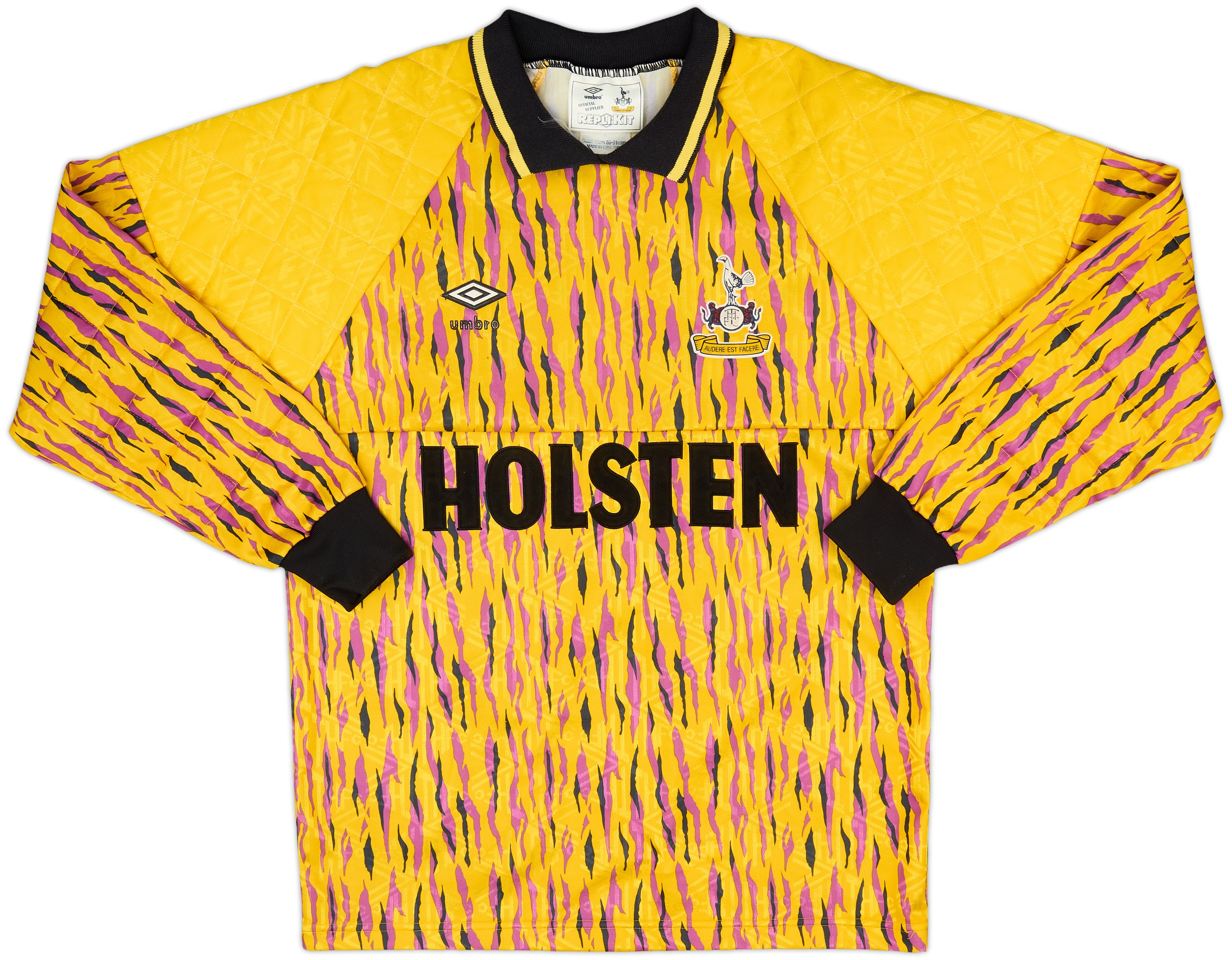 ウェア Tottenham 1991/93  Uniform 1991-93 Tottenham GK Shirt #1 - 9/10 - (S)