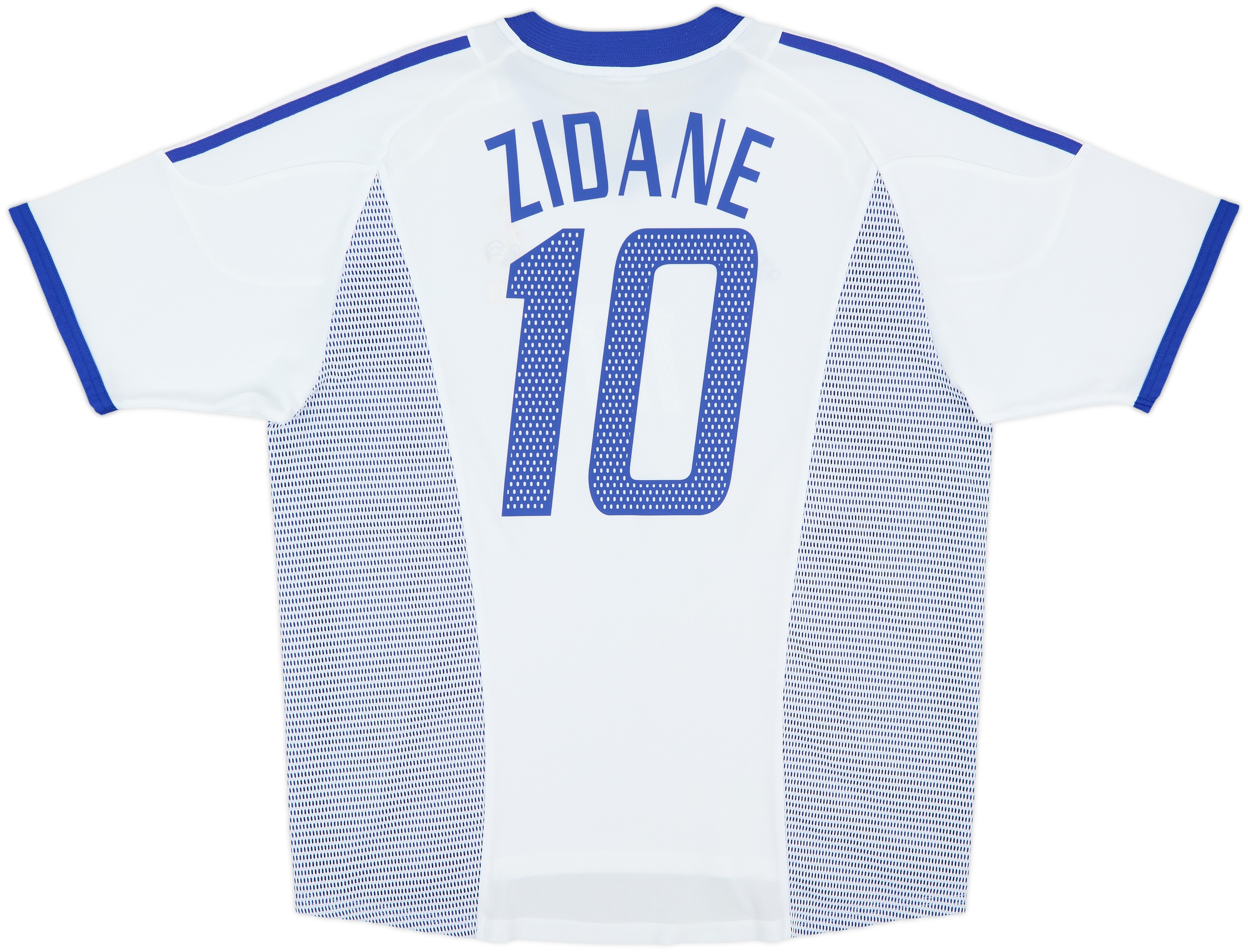 2002-04 France Away Shirt Zidane #10 - 8/10 - (XL)