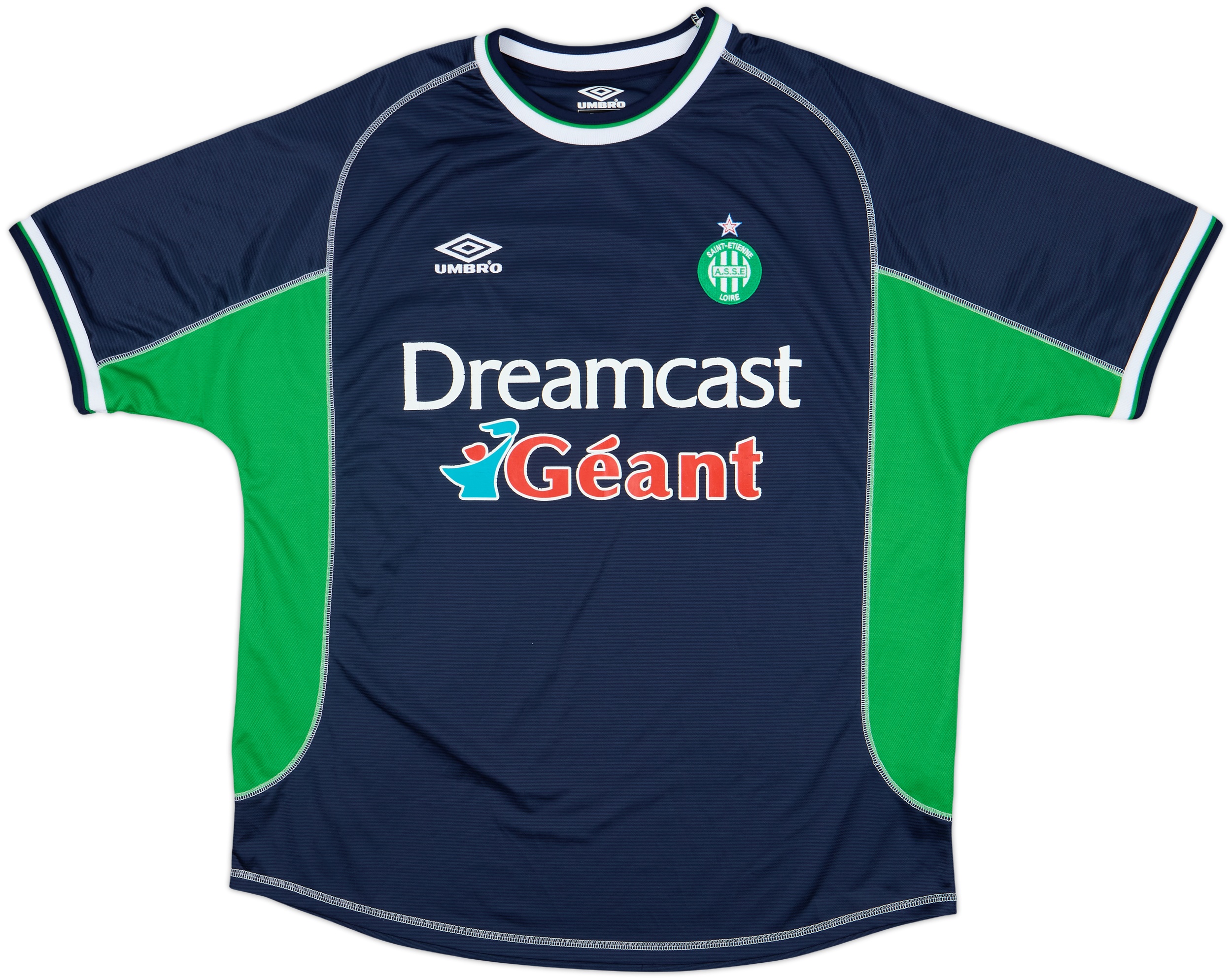 2000-01 Saint Etienne Away Shirt - 7/10 - (XL)