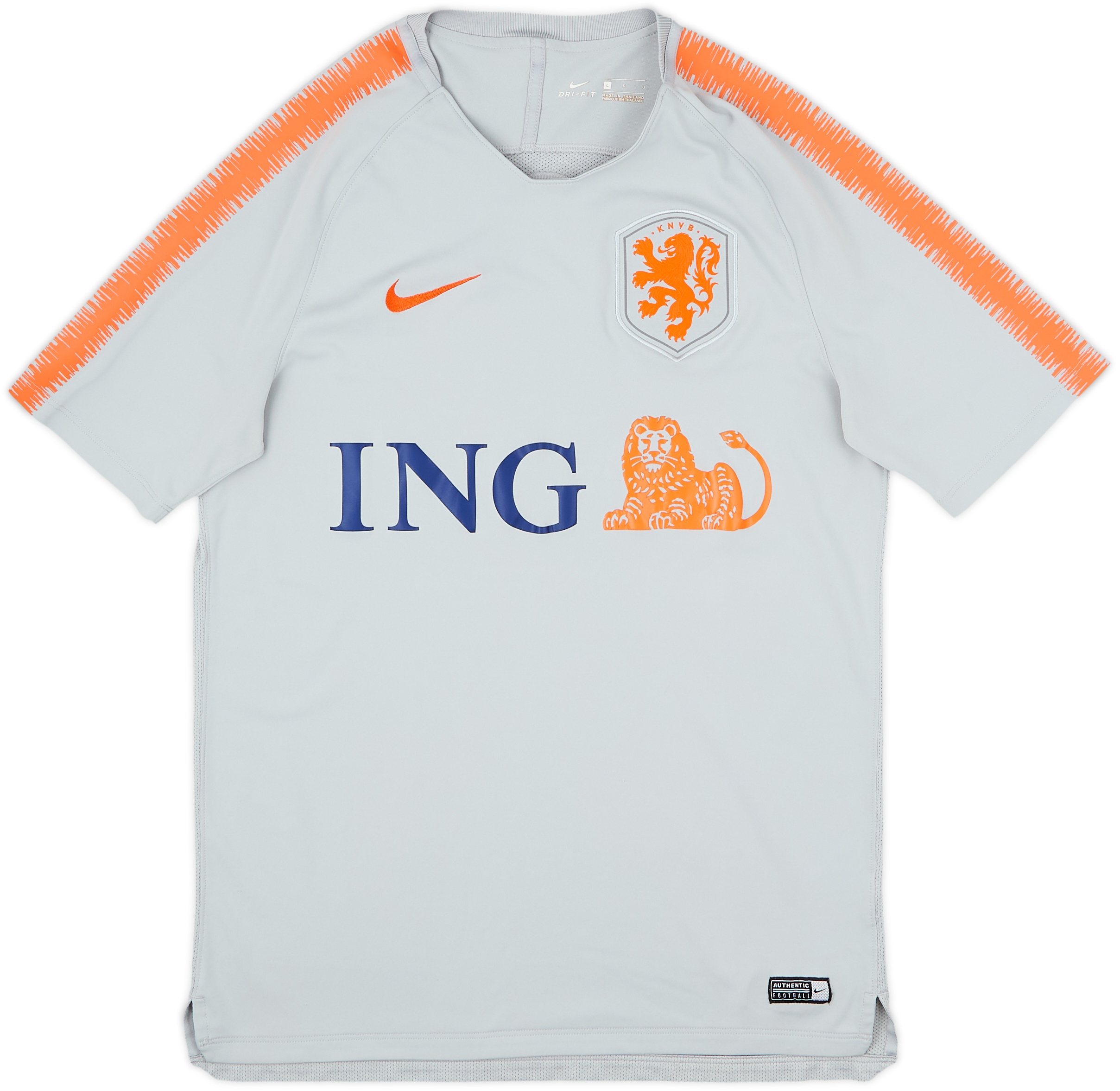 2018-19 Netherlands Nike Training Shirt - 9/10 - (L)