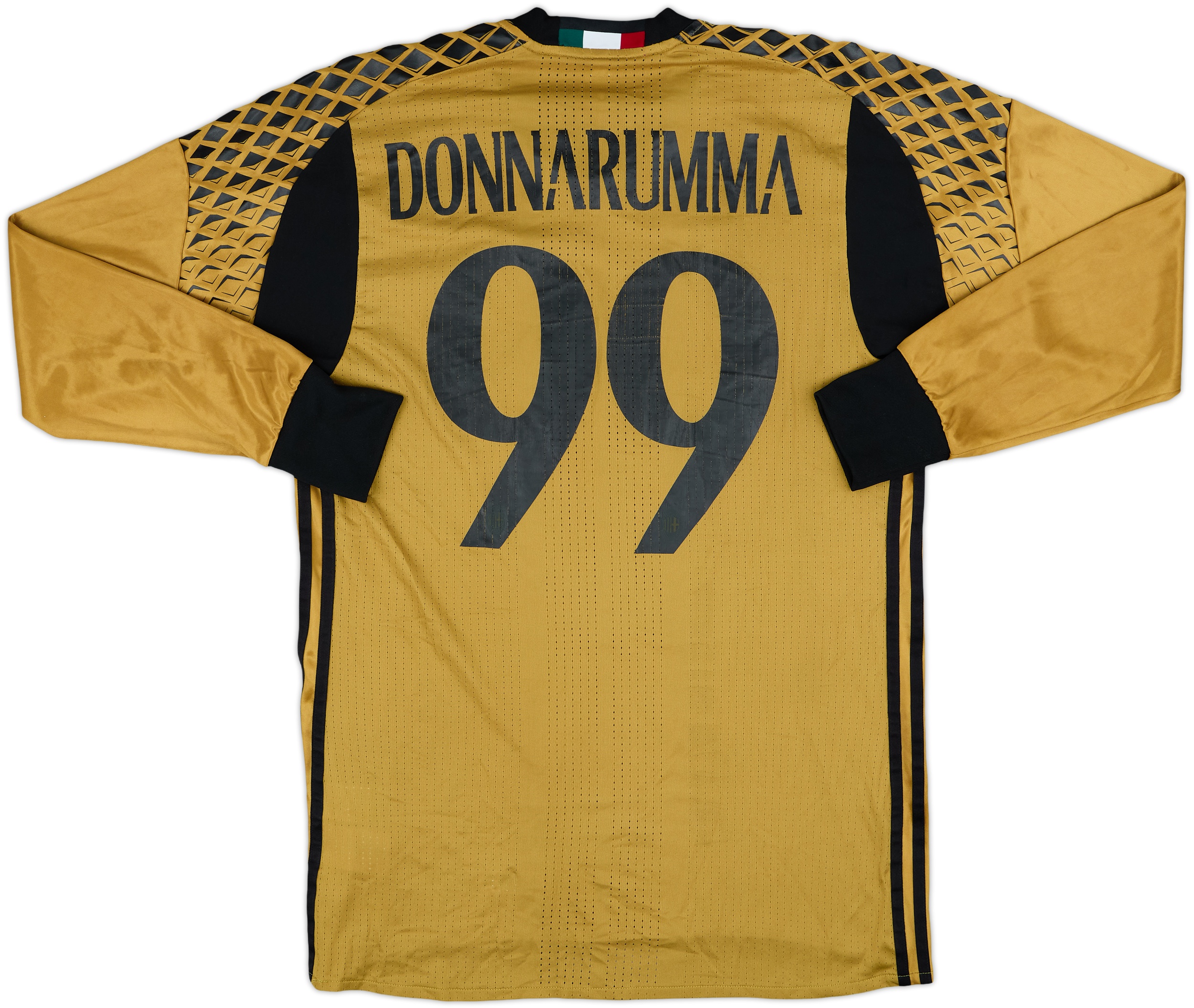 ACミラン Donnarumma 99 ゴールキーパーシャツ 2016-17 AC Milan Player Issue GK Shirt Donnarumma #99 - 6/10 - (M/L)