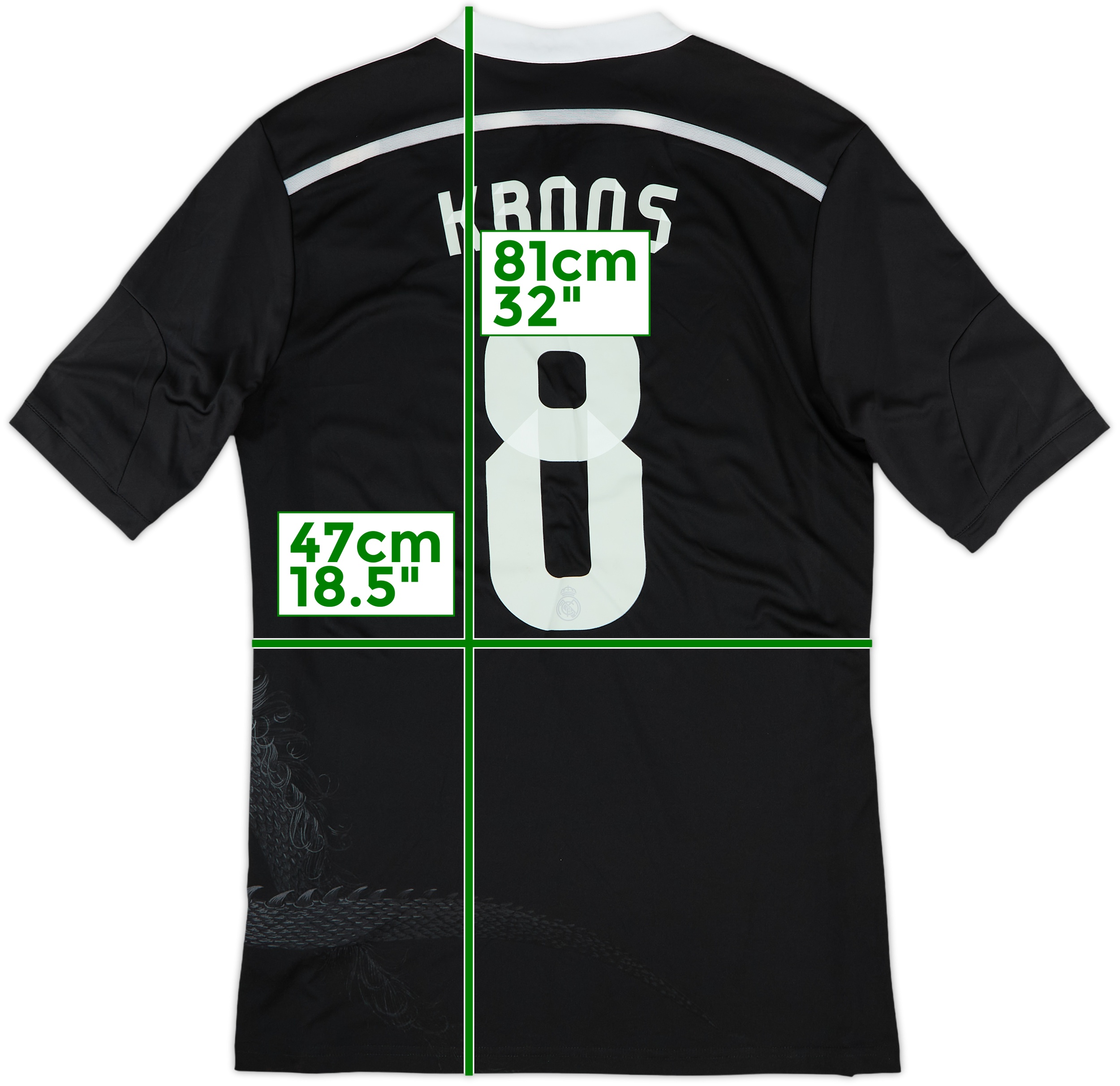 2014-15 Real Madrid Third Shirt Kroos #8 (L)