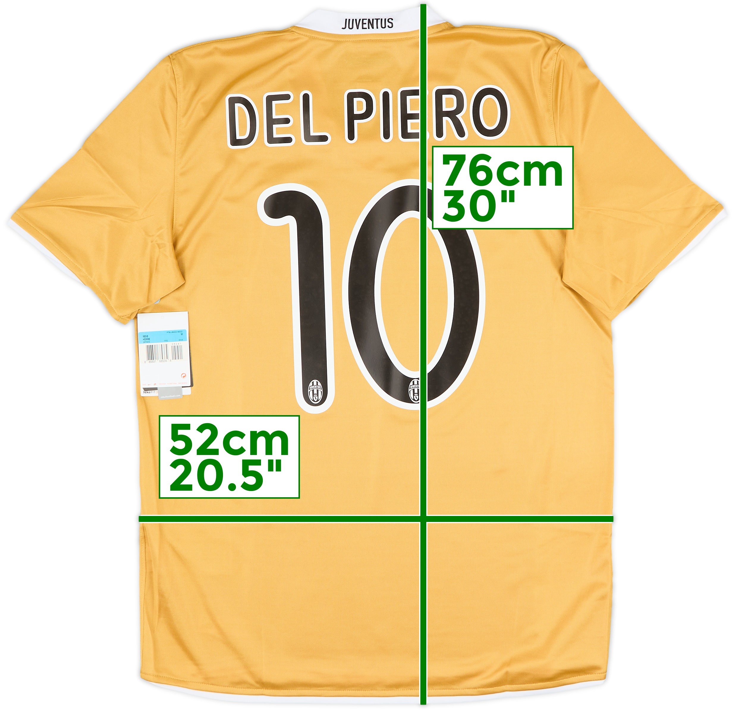 難ありJUVENTUS DEL PIERO 10 ユニフォーム Juventus 1997/98 Del Piero 10 Kappa Home Soccer Football