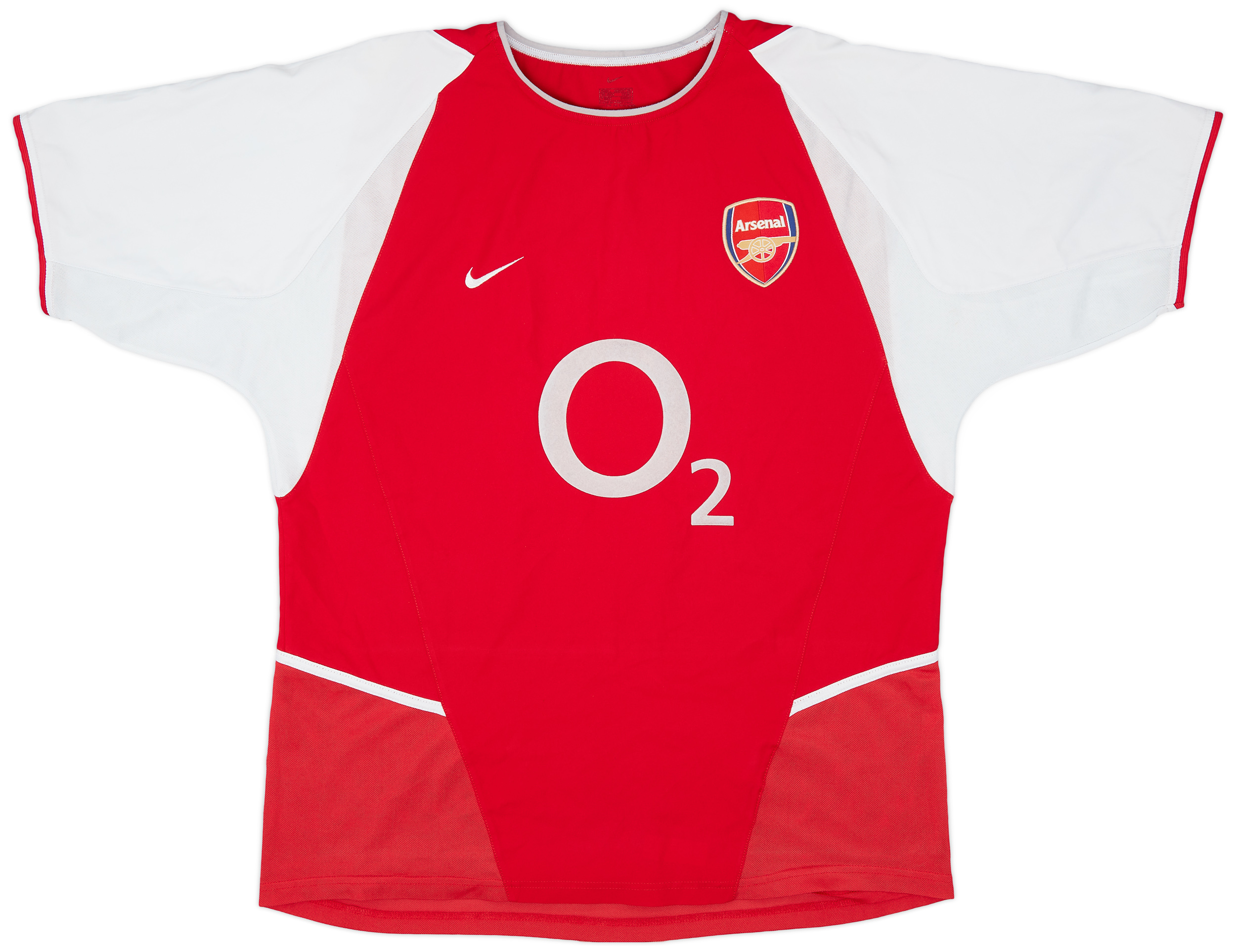 2002-04 Arsenal Home Shirt Bergkamp #10 - 9/10 - (L)