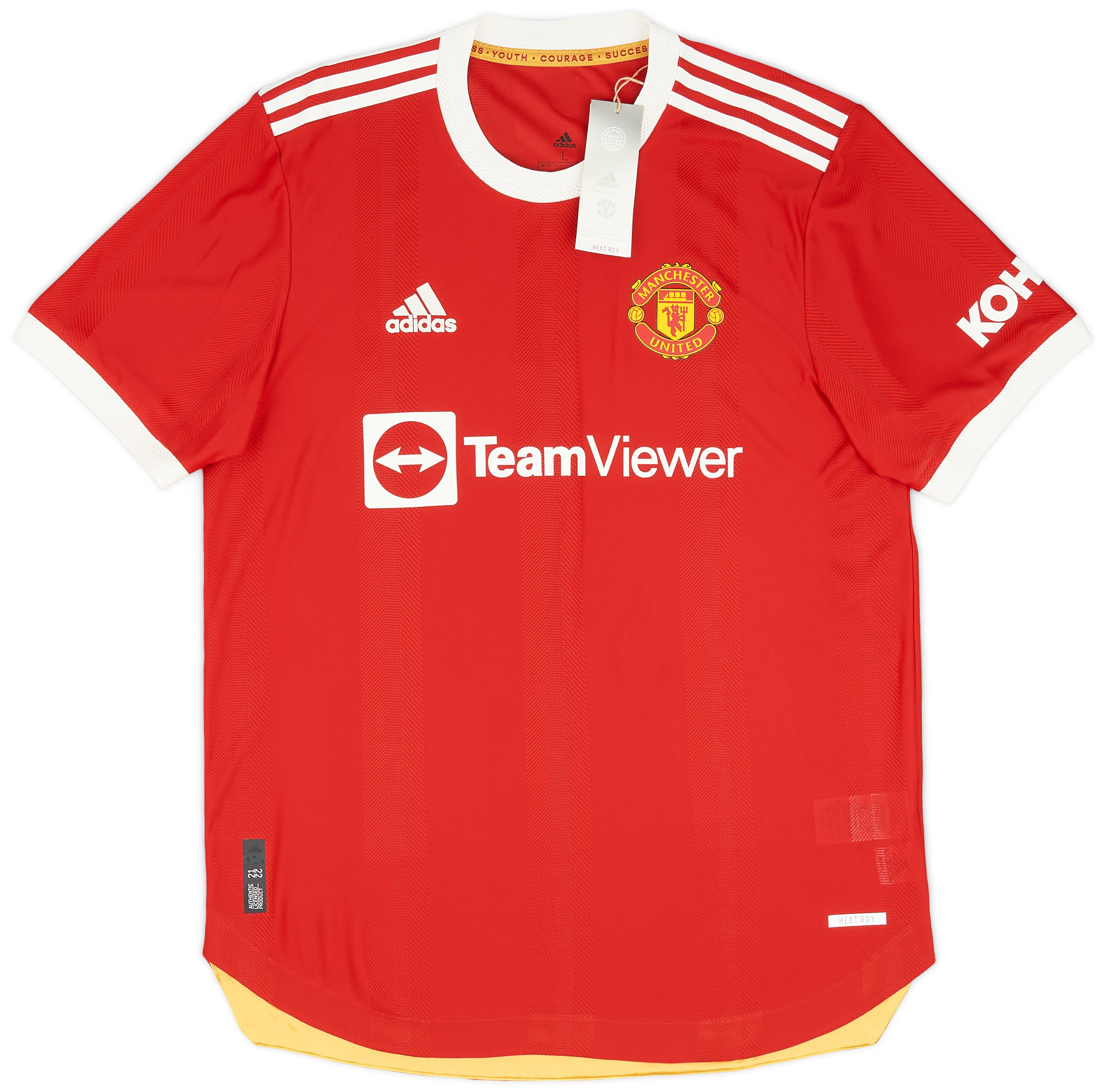 2021-22 Manchester United Authentic Sample Home Shirt (L)