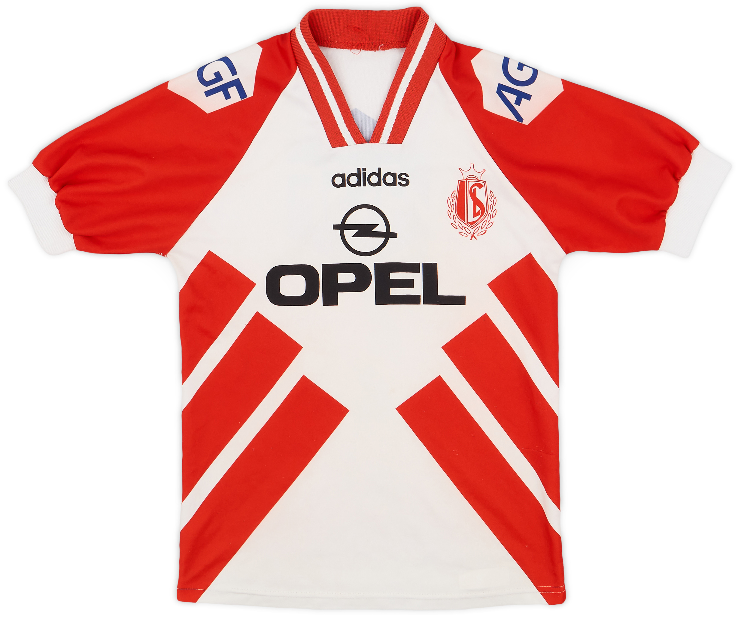1994-95 Standard Liege Home Shirt - 6/10 - (S)