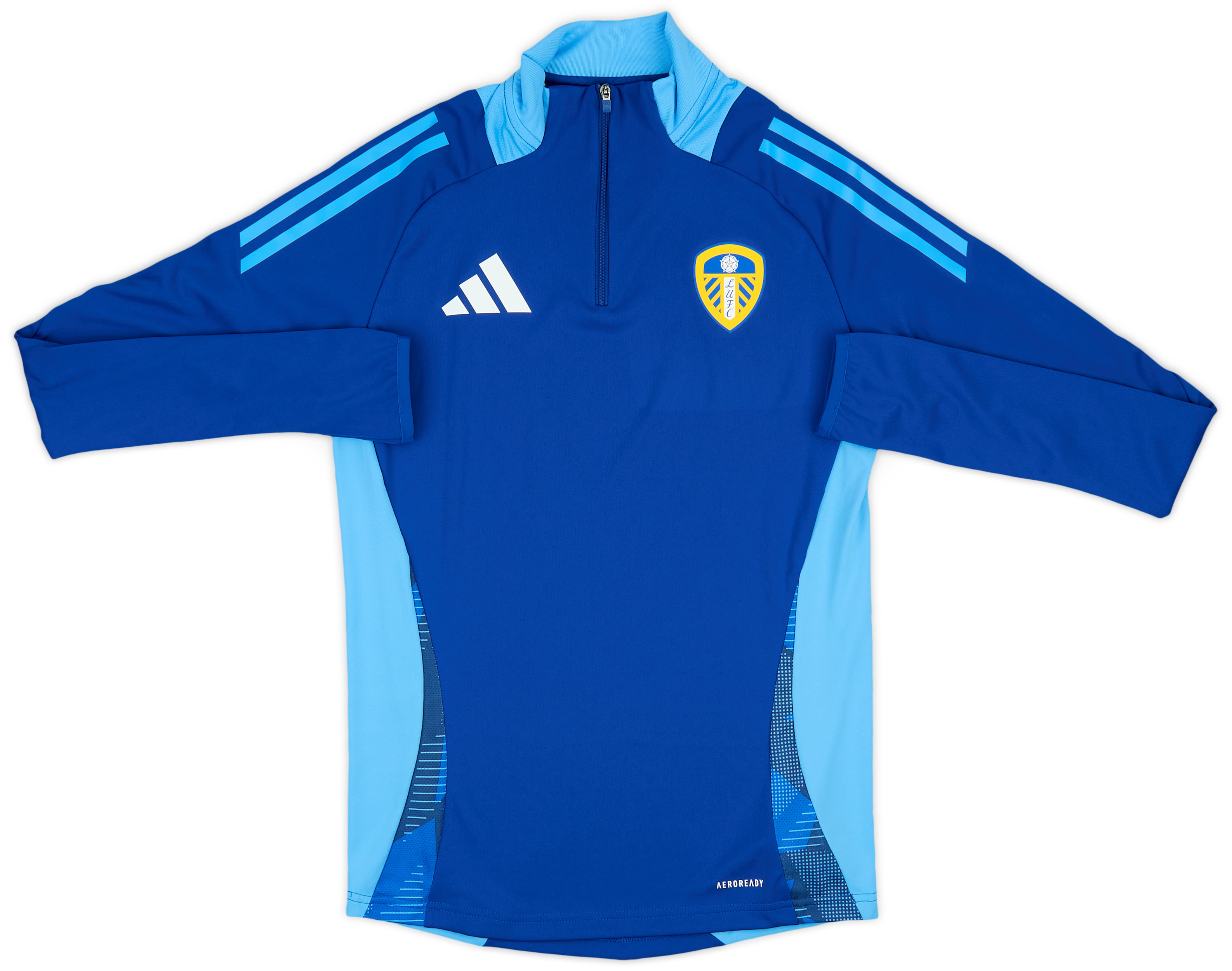 2024-25 Leeds United adidas 1/4 Zip Training Top (XS)