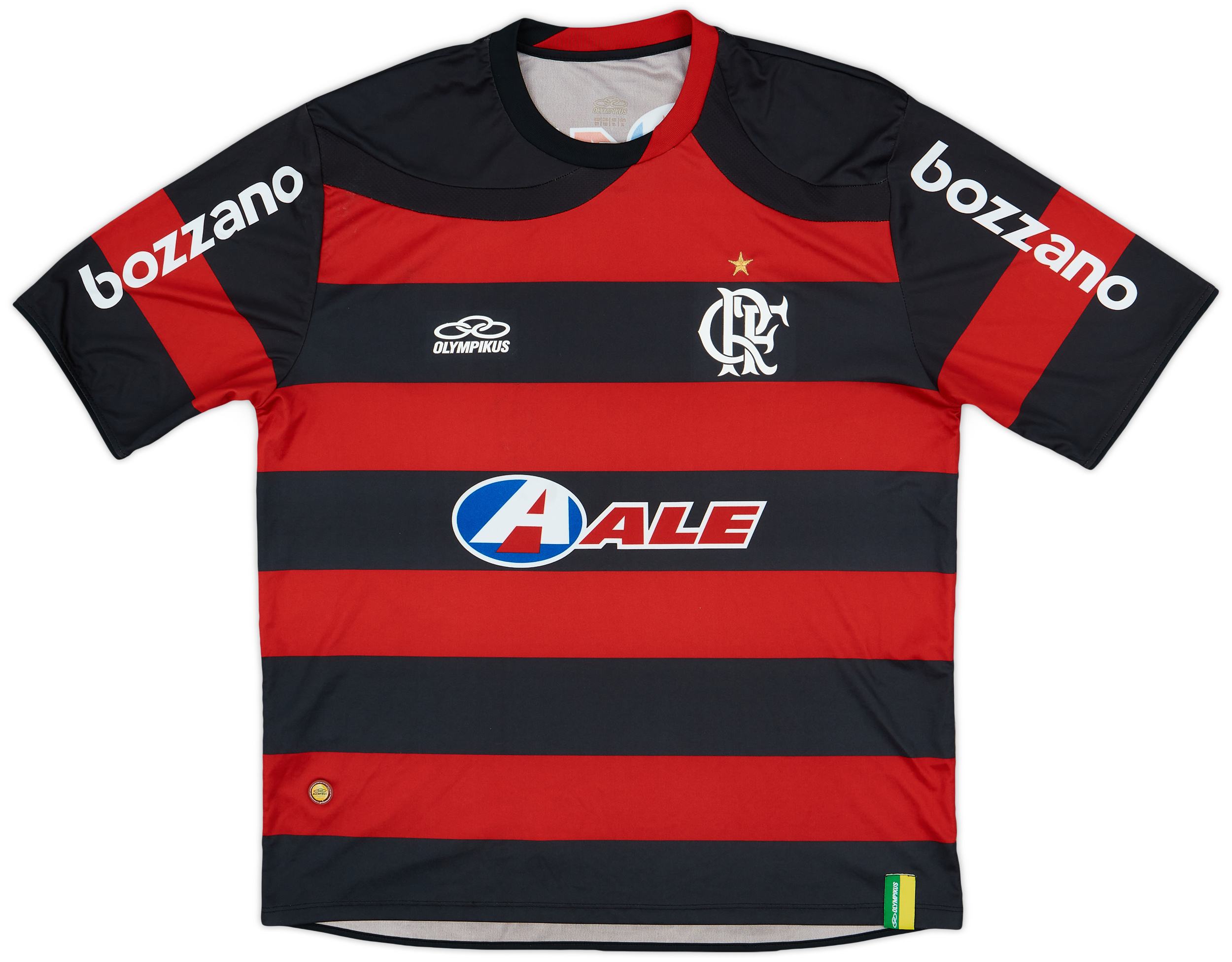 2009-10 Flamengo Home Shirt #10 (Adriano) - 9/10 - (XXL)