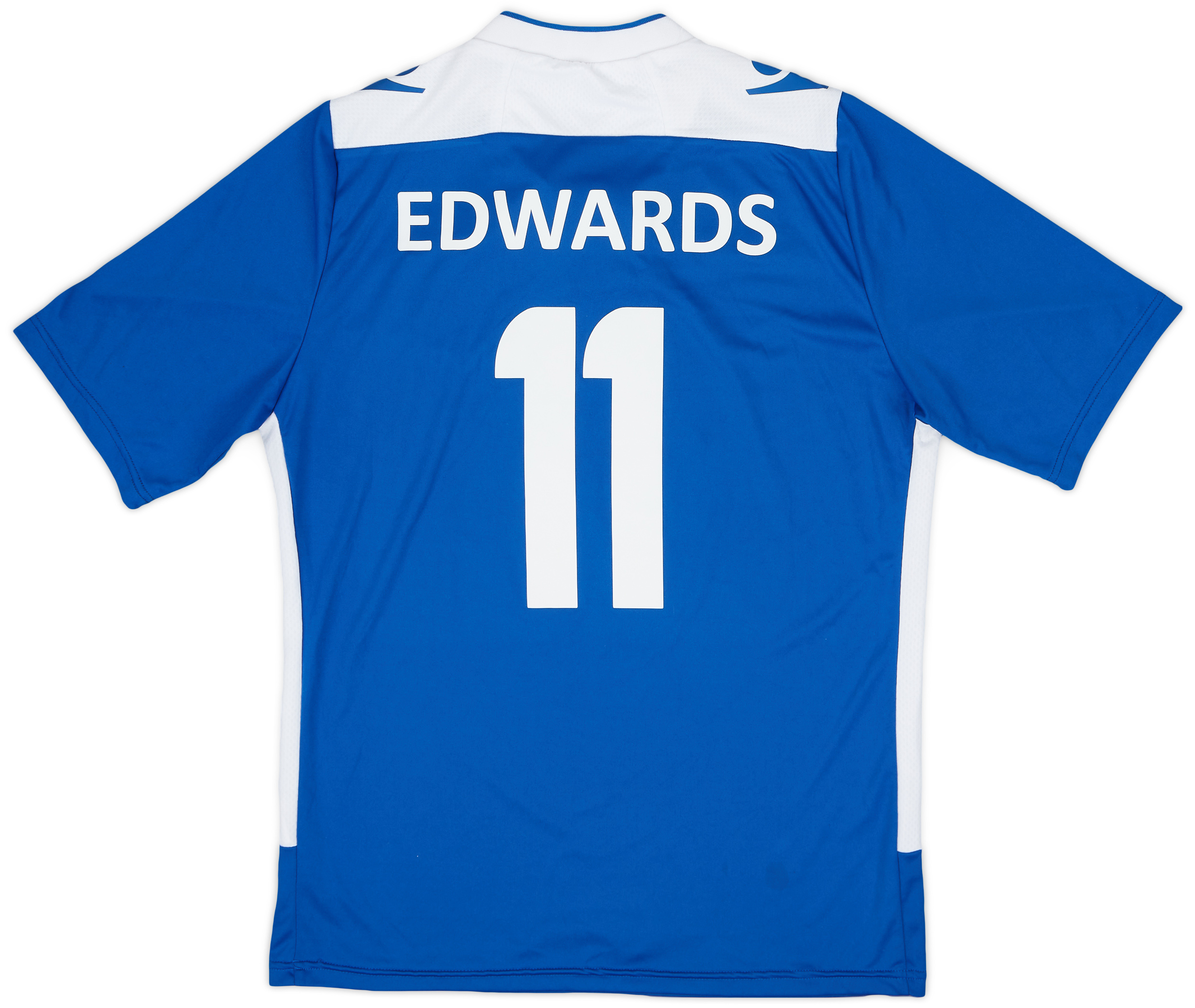 2014-15 Bangor City Home Shirt Edwards #11 - 9/10 - (M)
