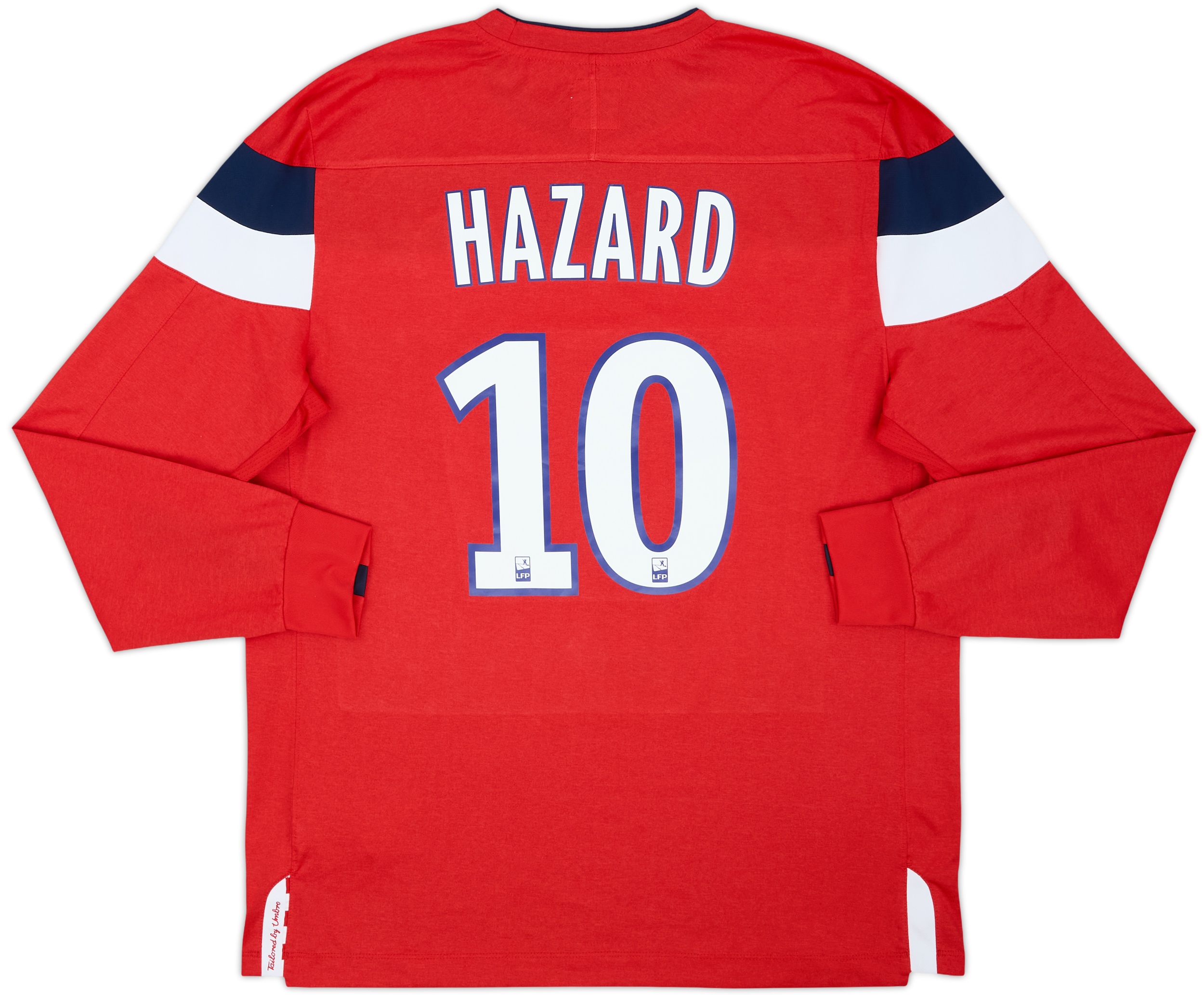 2011-12 Lille Home L/S Shirt Hazard #10 - 8/10 - (L)