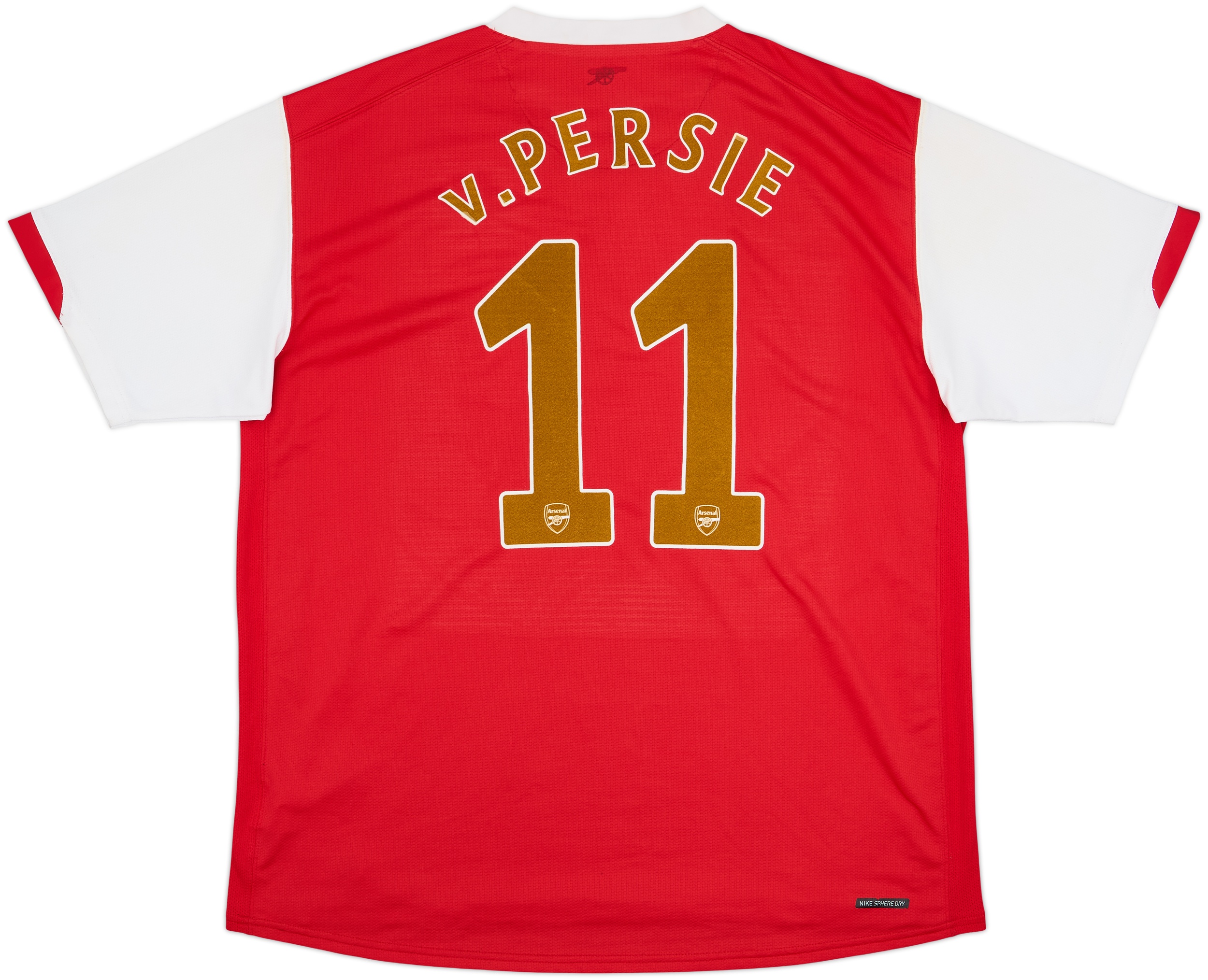 2006-08 Arsenal Home Shirt v.Persie #11 - 6/10 - (XL)