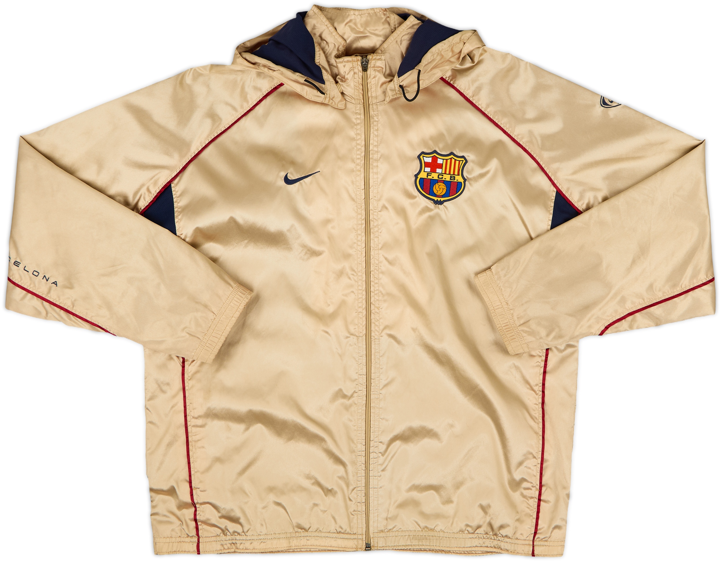 Barcelona 00/01 • Half-Zip Jacket *Reversible* • L – Real