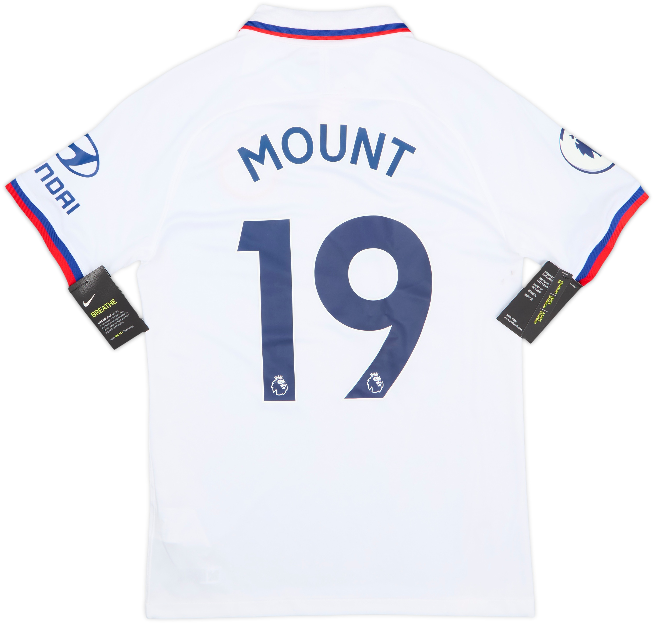 CHELSEA MOUNT 19 シャツ 2021 2021-22 Chelsea Home Shirt Mount #19 - 9/10 - (XL)