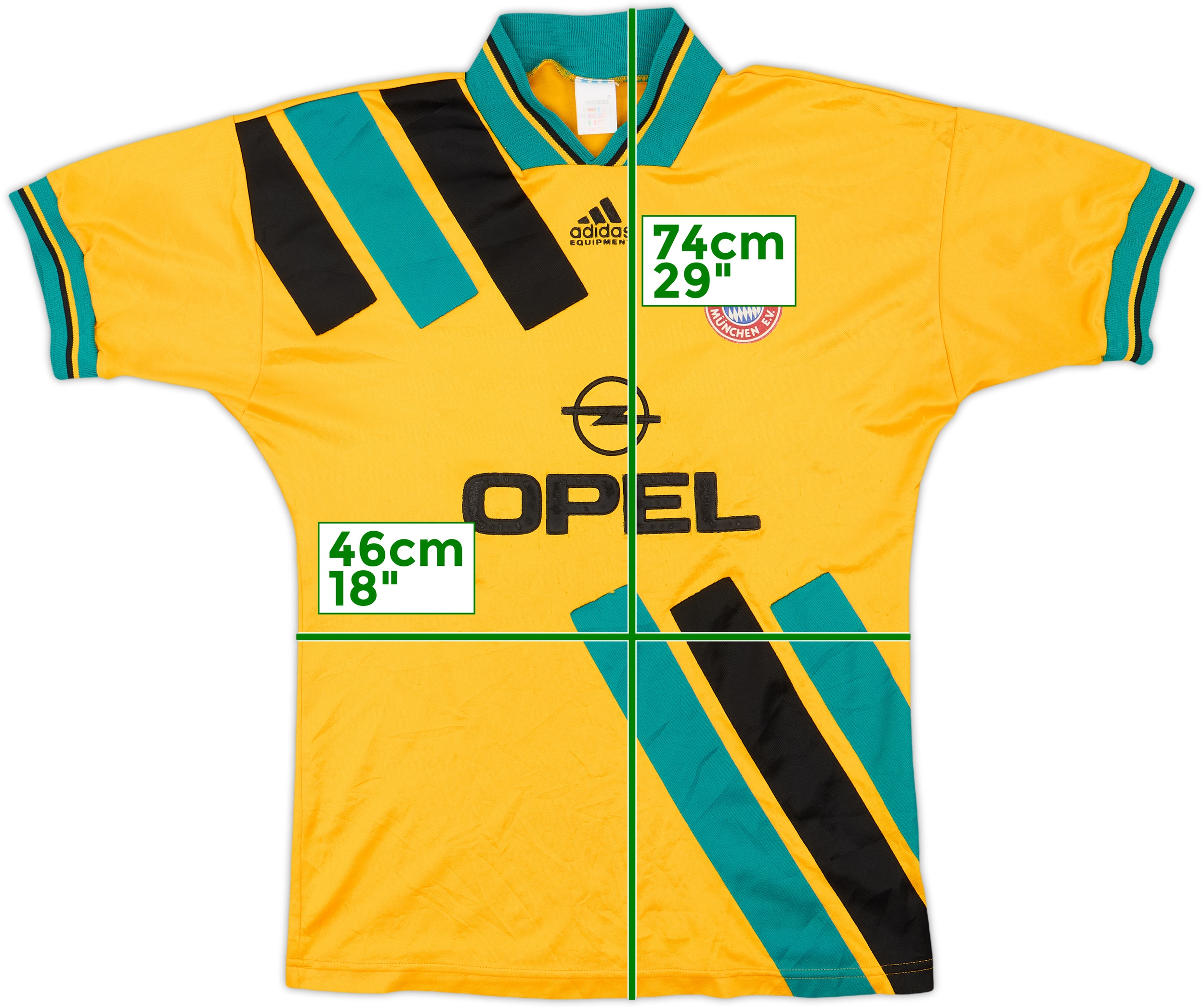 1993-96 Bayern Munich Away Shirt #10 - 8/10 - (S)