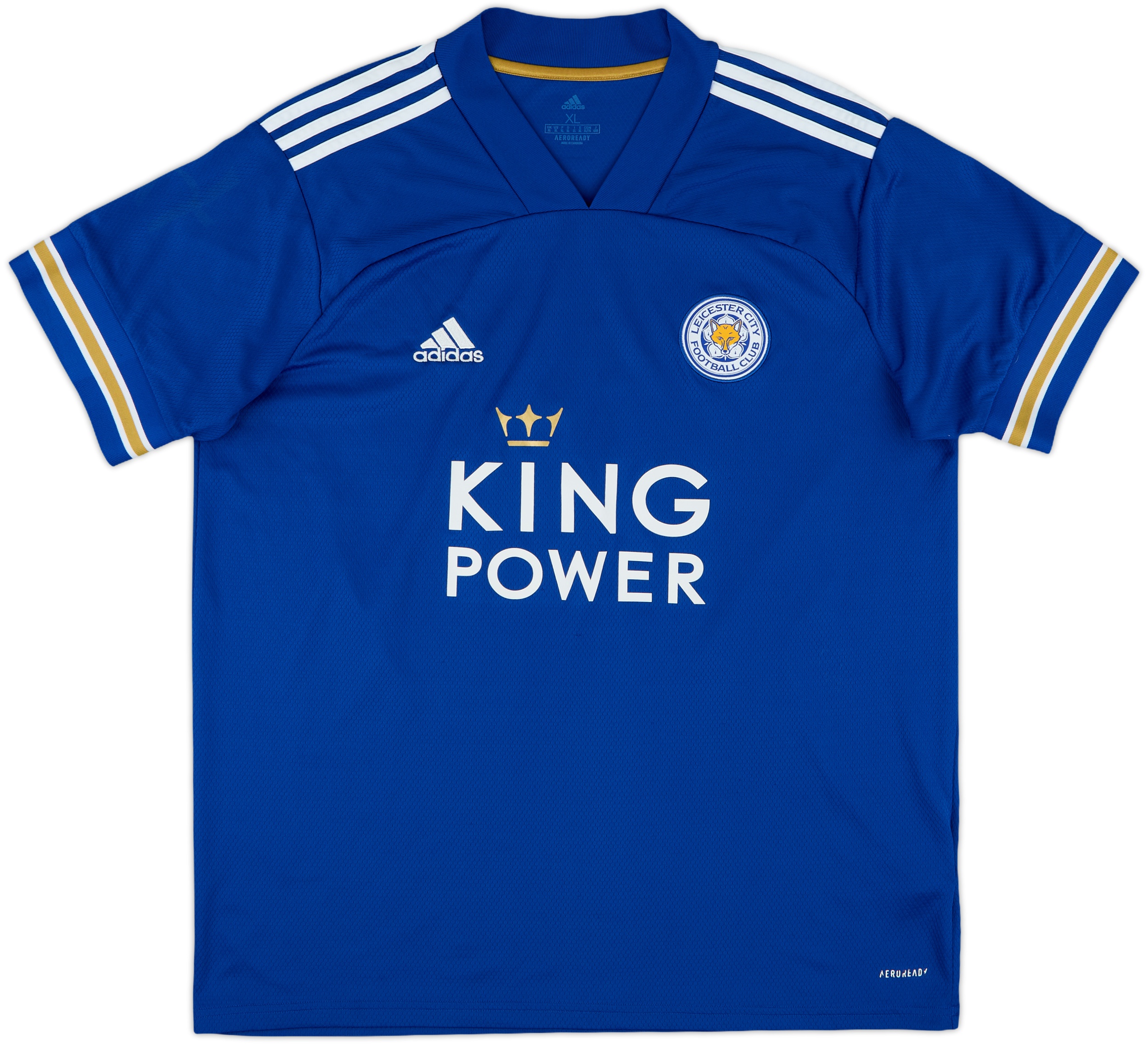 Leicester19-20 City VARDY 9 ユニフォームMサイズ 2020-21 Leicester Home Shirt Vardy #9 - 10/10 - (XL)