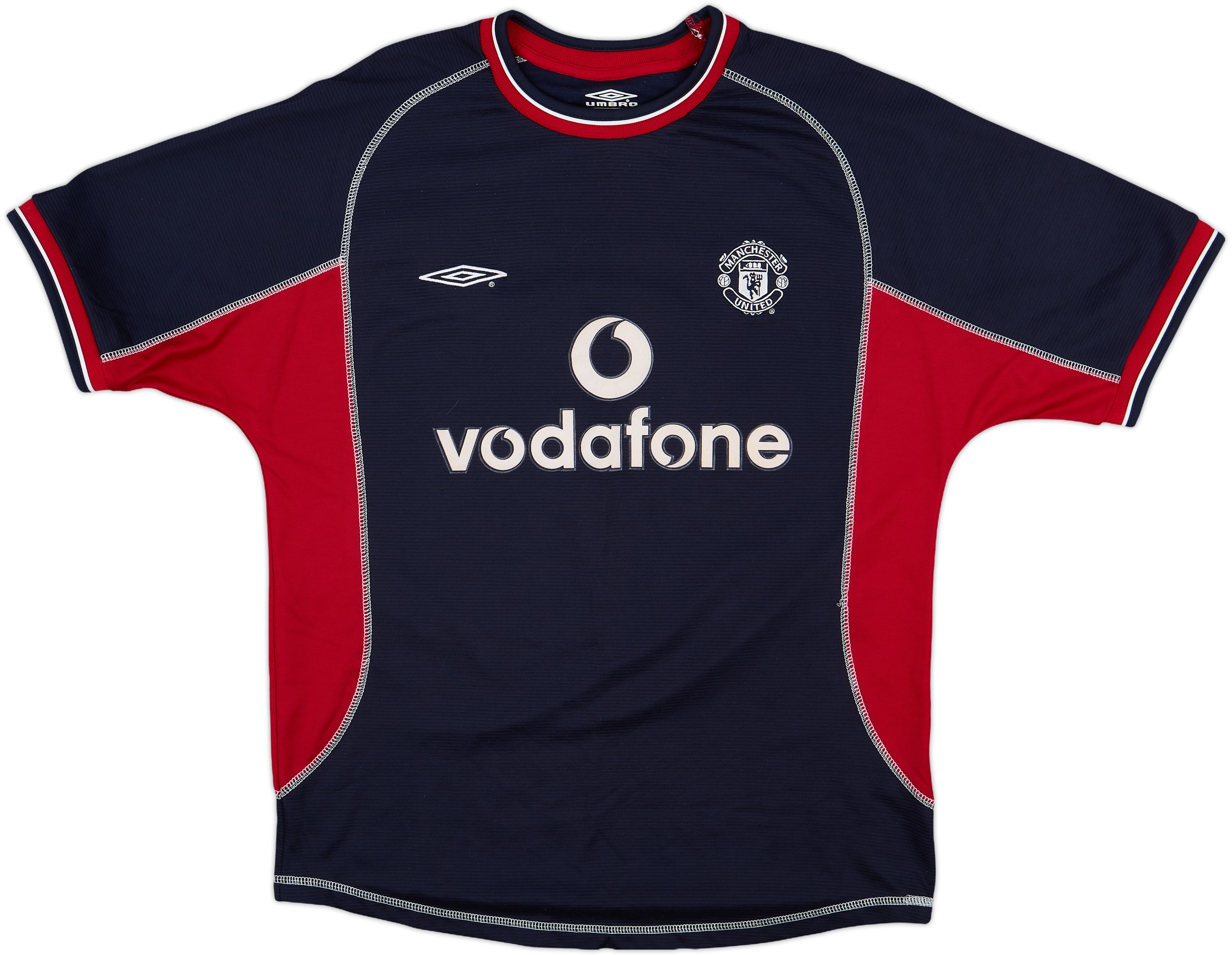 2000-01 Manchester United Third Shirt Beckham #7 - 8/10 - (M)