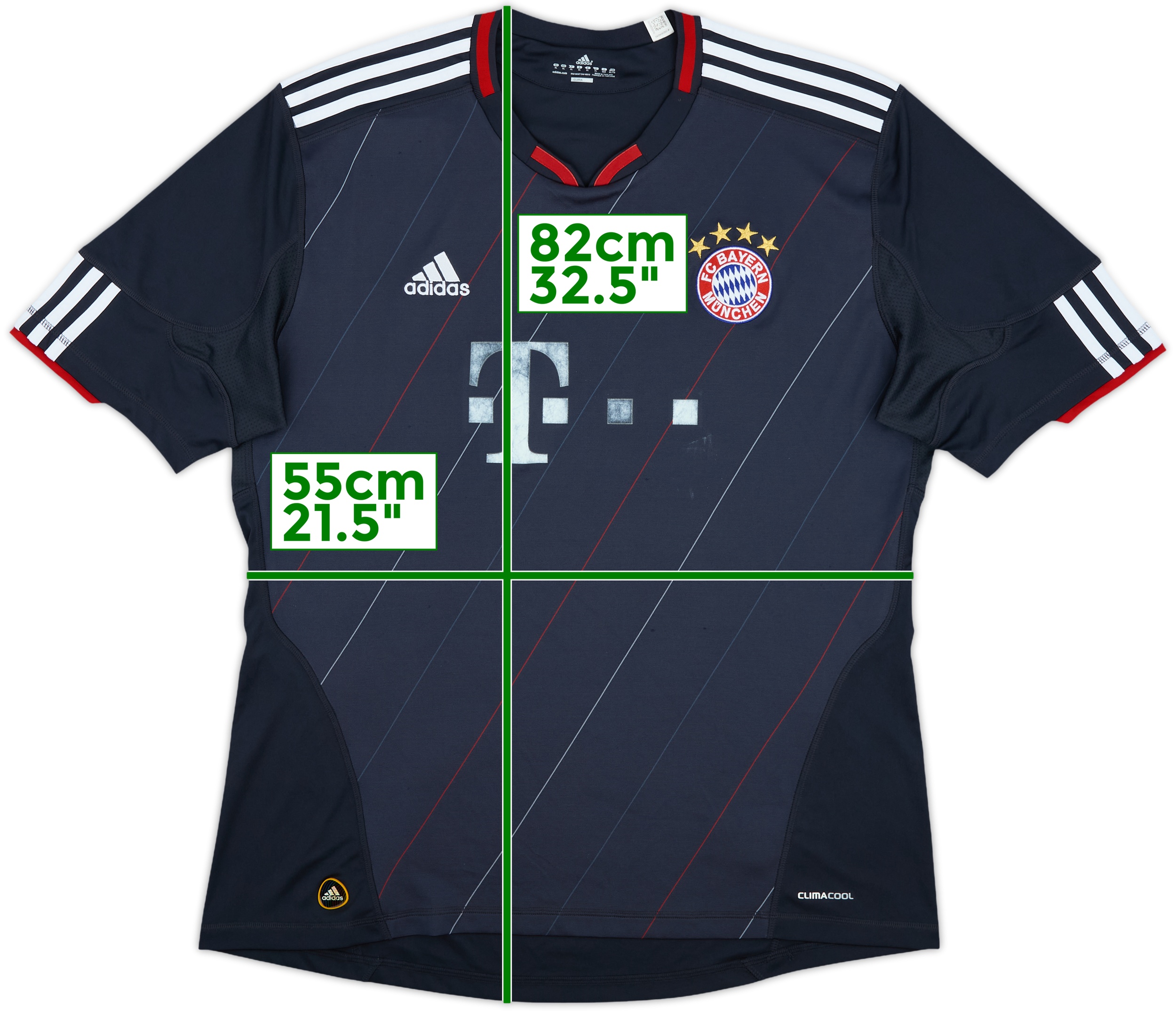 2010-11 Bayern Munich Third Shirt - 5/10 - (XL)