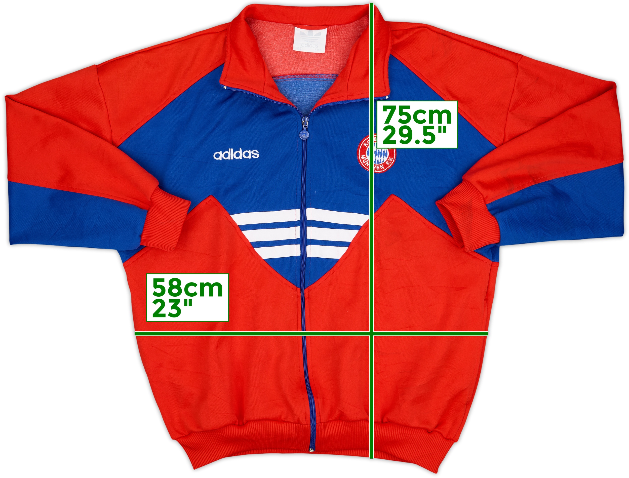感謝の声続々！ Track adidas Munich Bayern 1993-95 Jacket (L) - 8/10 - ウェア