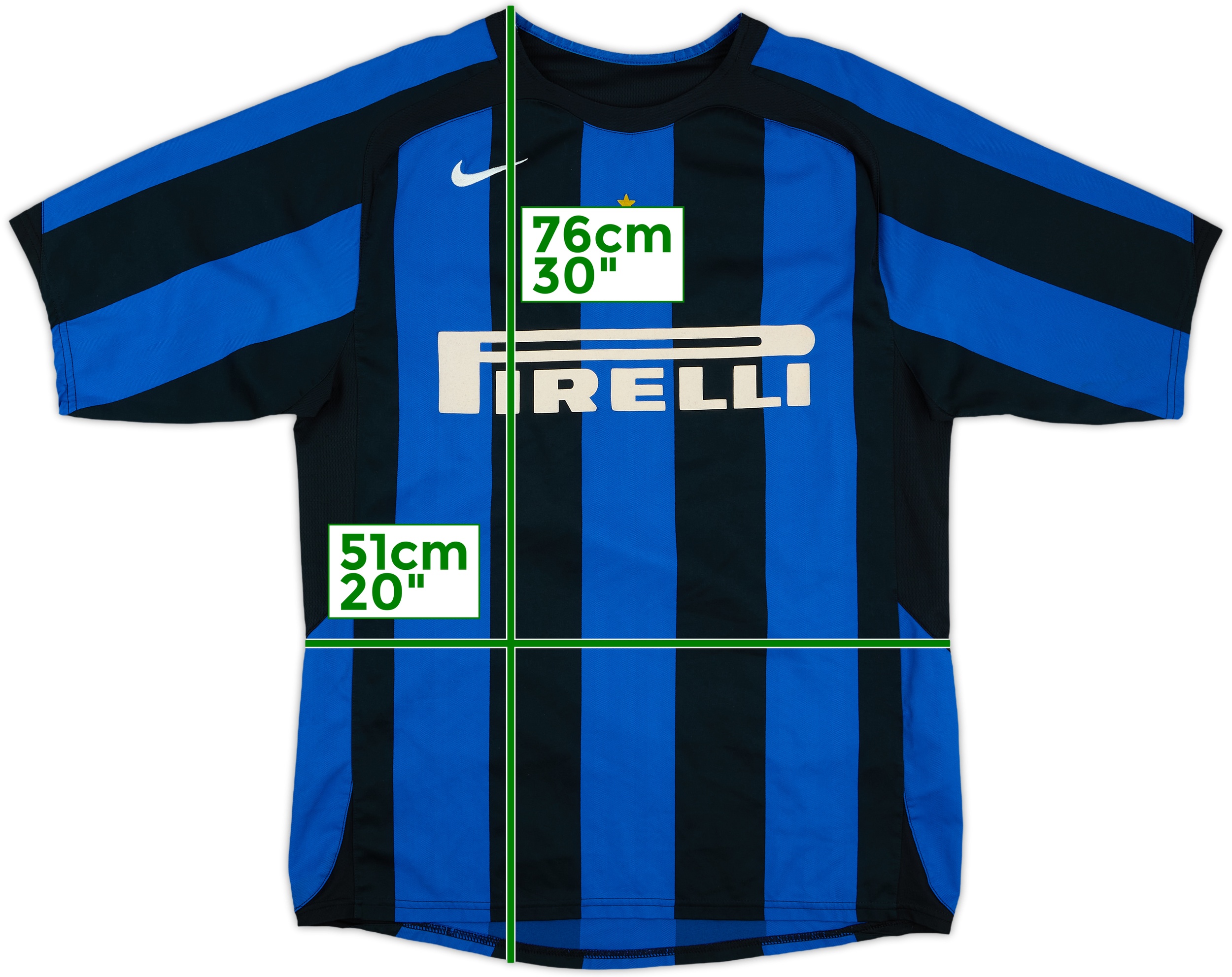 2005-06 Inter Milan Home Shirt - 7/10 - (M)