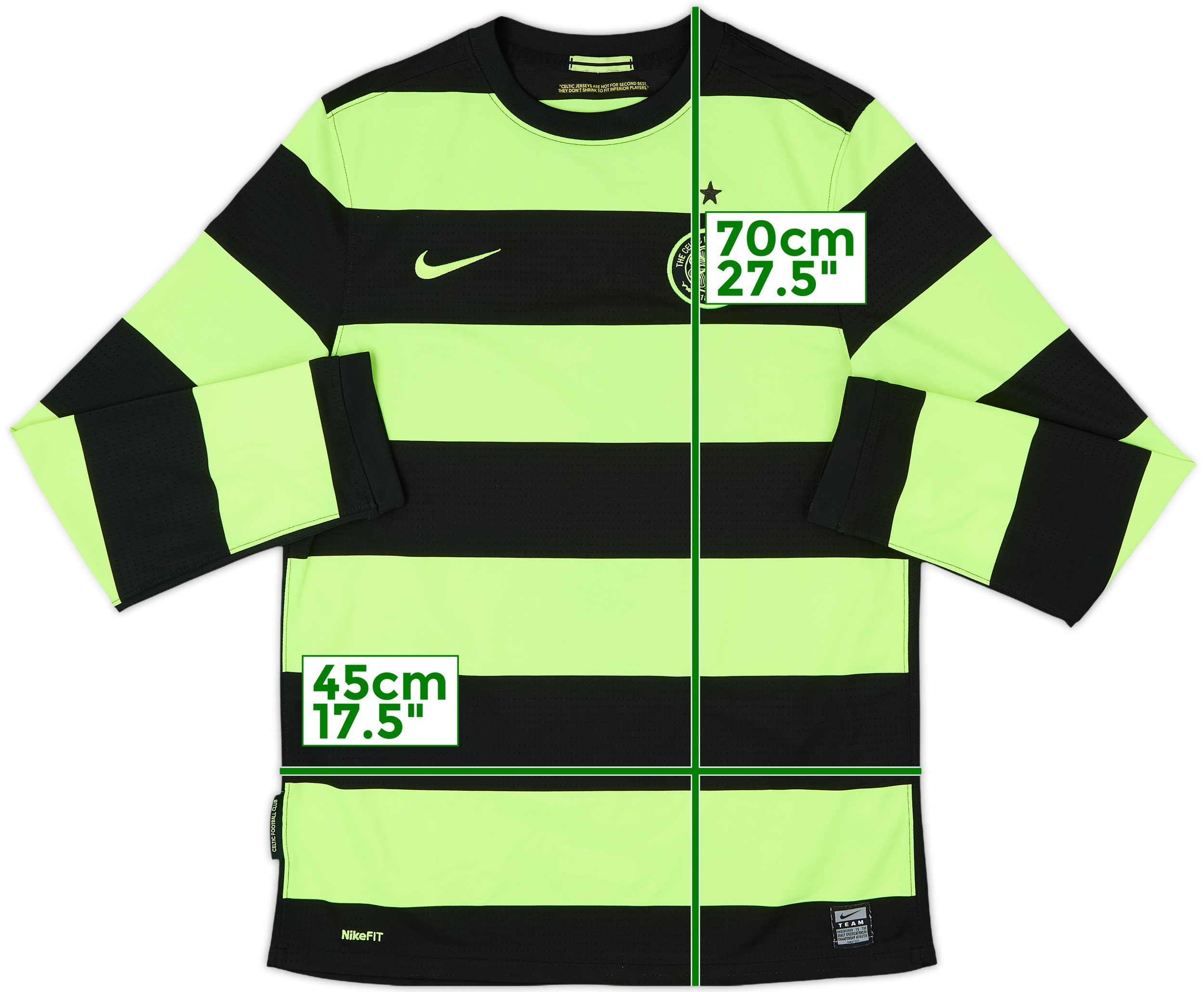 Celtic FC Nike シャツ Mサイズ 黒 Celtic FC Nike シャツ Mサイズ 黒