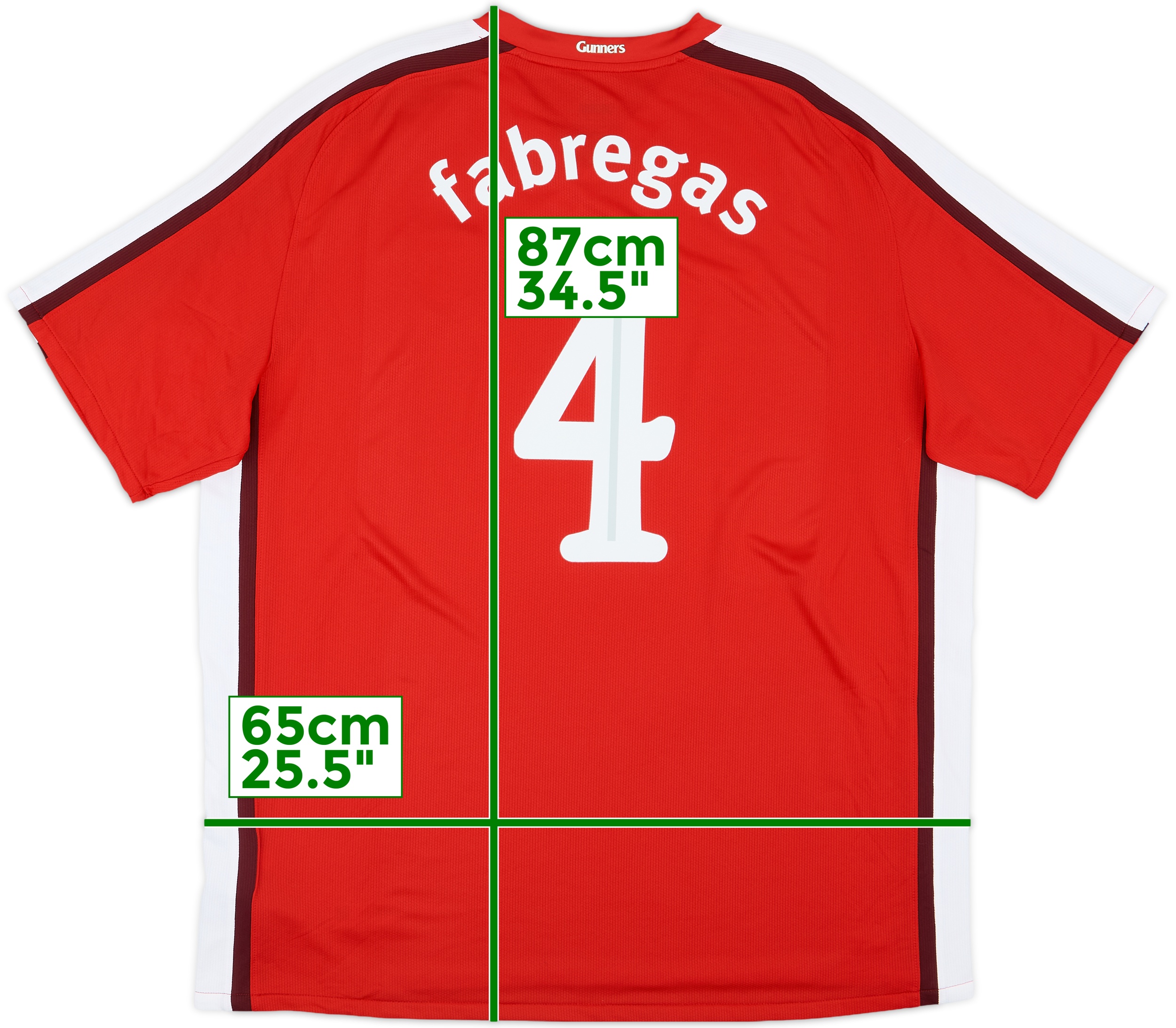 アーセナル（3rd）07/08 長袖 ファブレガス＃4 +EPL