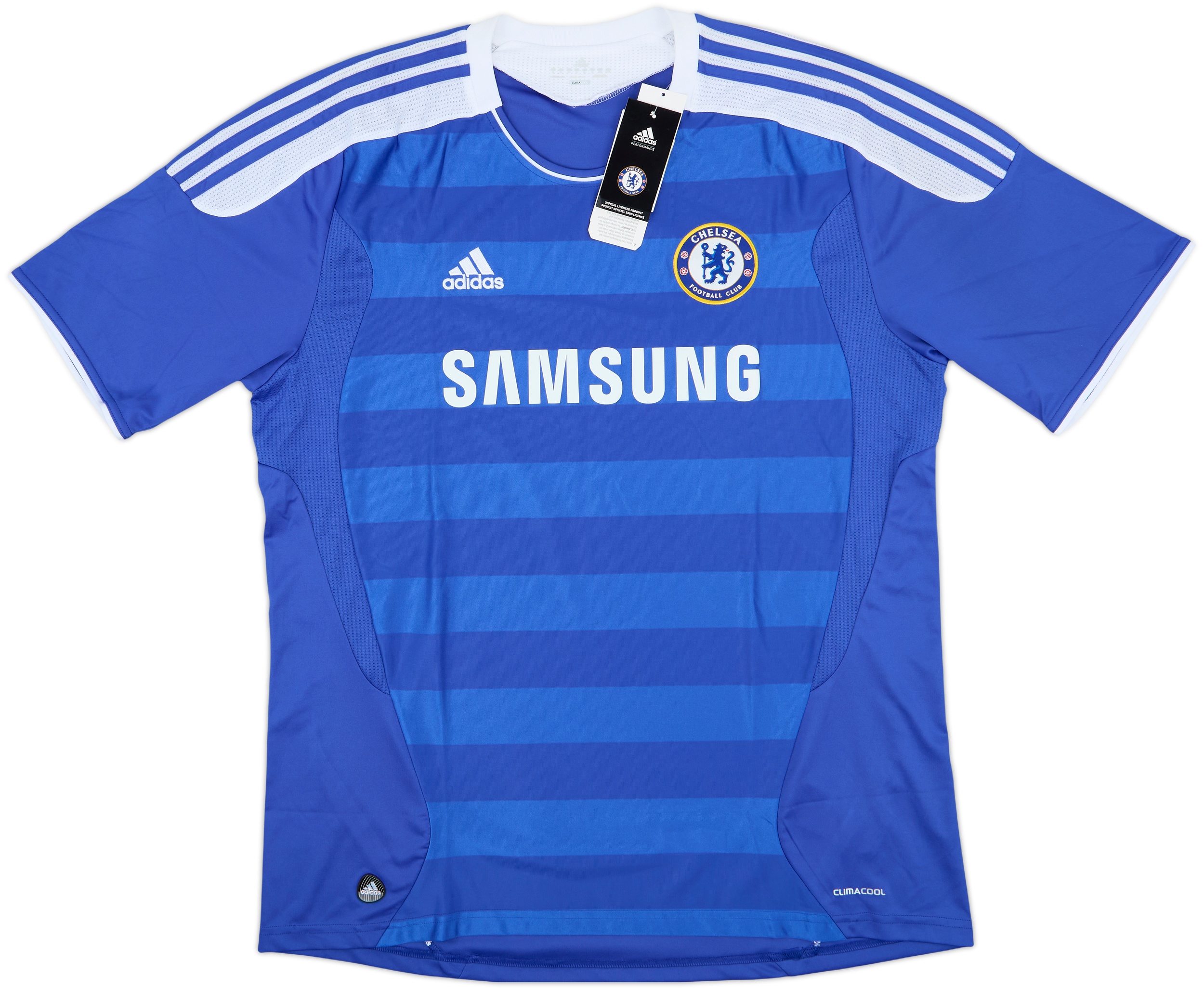 Chelsea Lampard adidas Tシャツチェルシー　ランパード　青 2006-08 Chelsea Home Shirt Lampard #8 - 6/10 - (XXL)