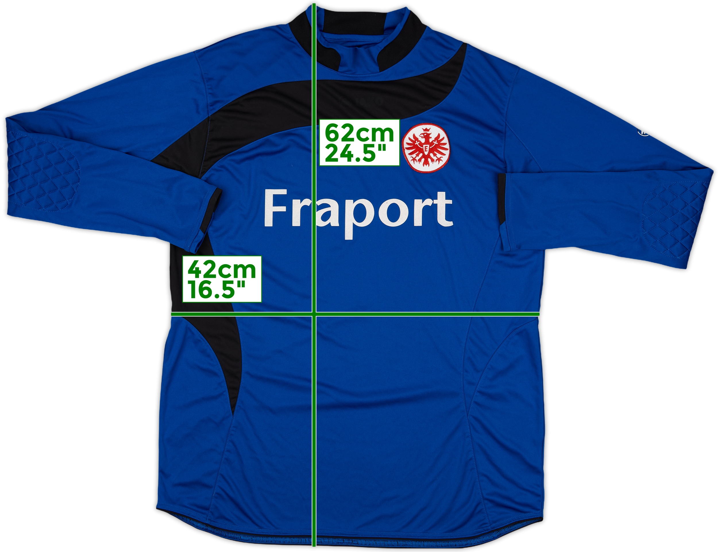 信頼 Frankfurt Eintracht 2010-11 GK (L) - 6/10 - Shirt ウェア