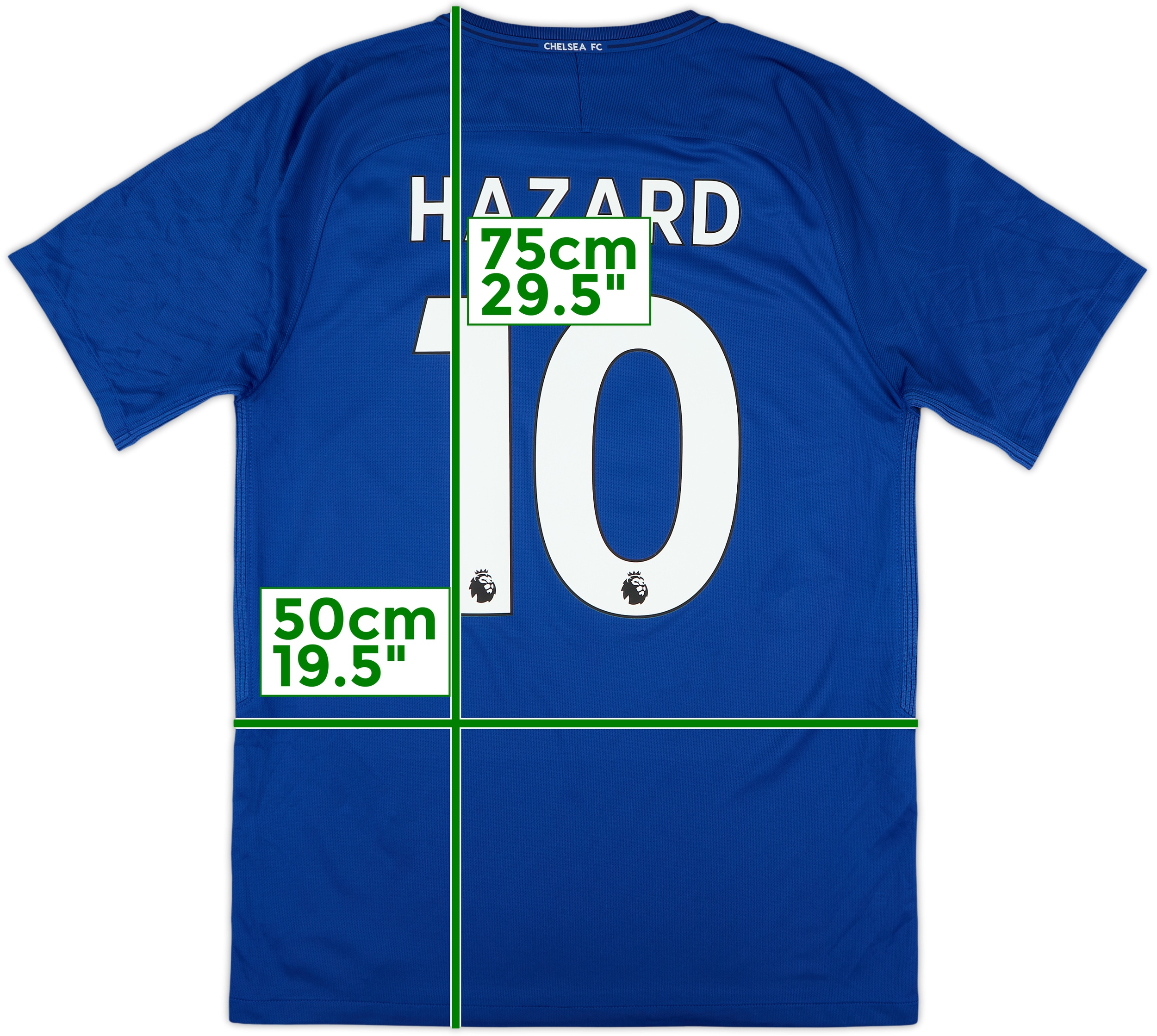 2017-18 Chelsea Home Shirt Hazard #10 - 8/10 - (M)