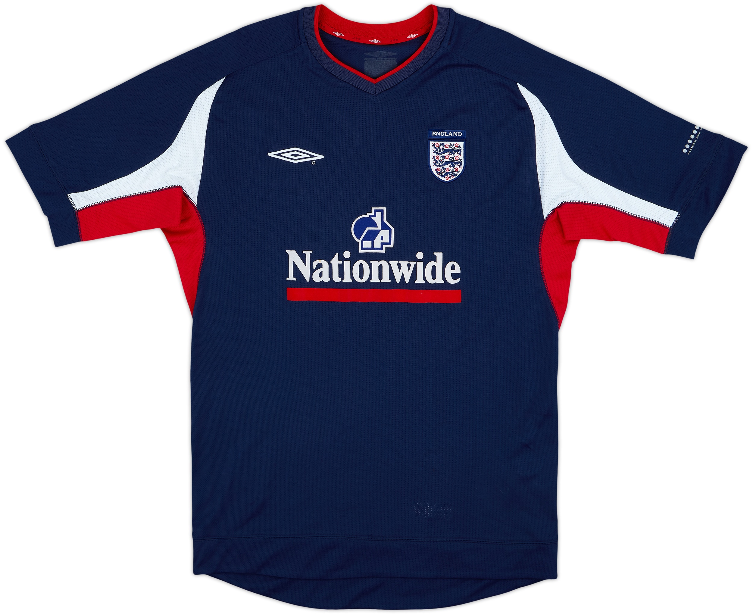 2002-04 England Umbro Training Shirt - 8/10 - (XL)