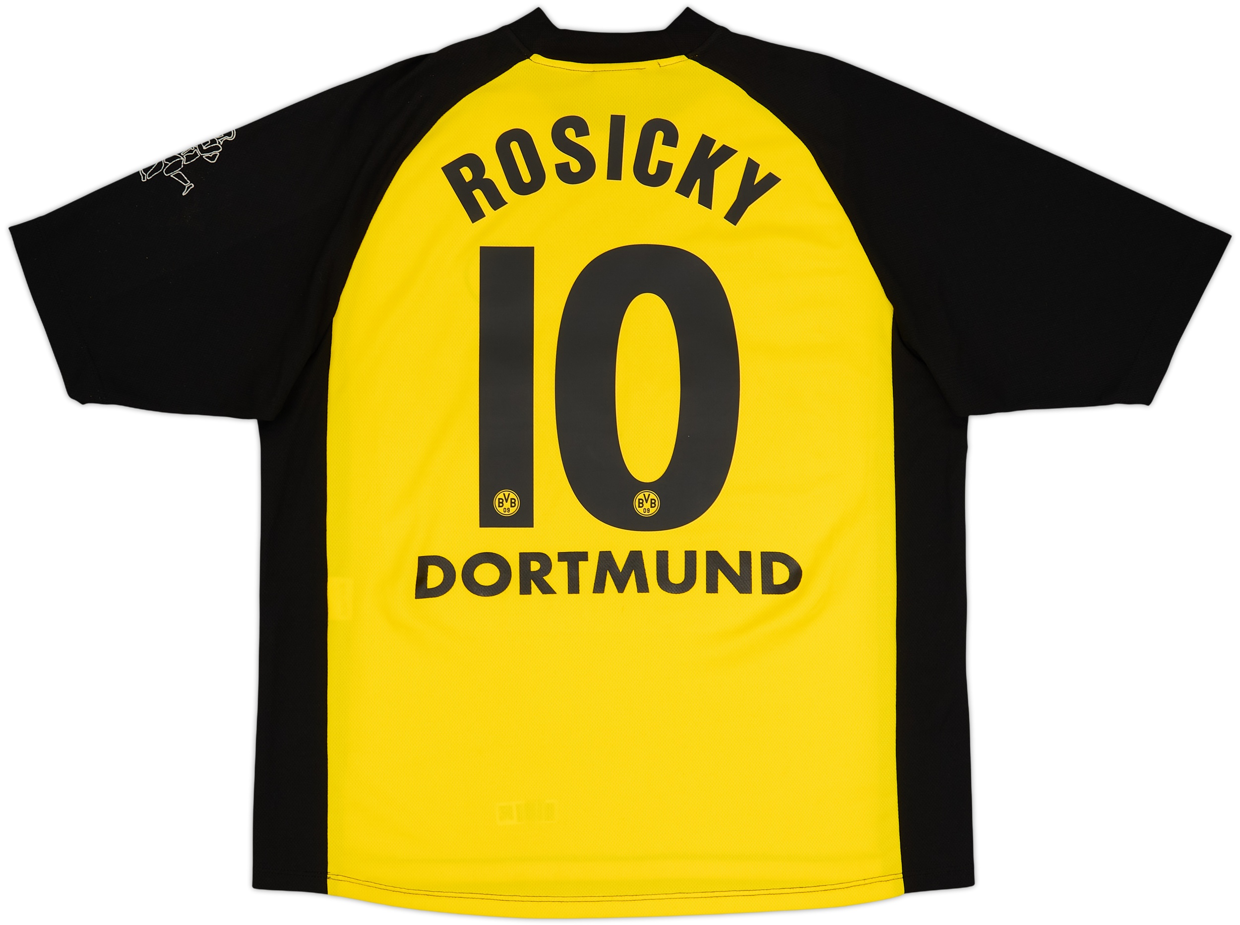 2001-02 Borussia Dortmund Home Shirt Rosicky #10 - 6/10 - (XL)