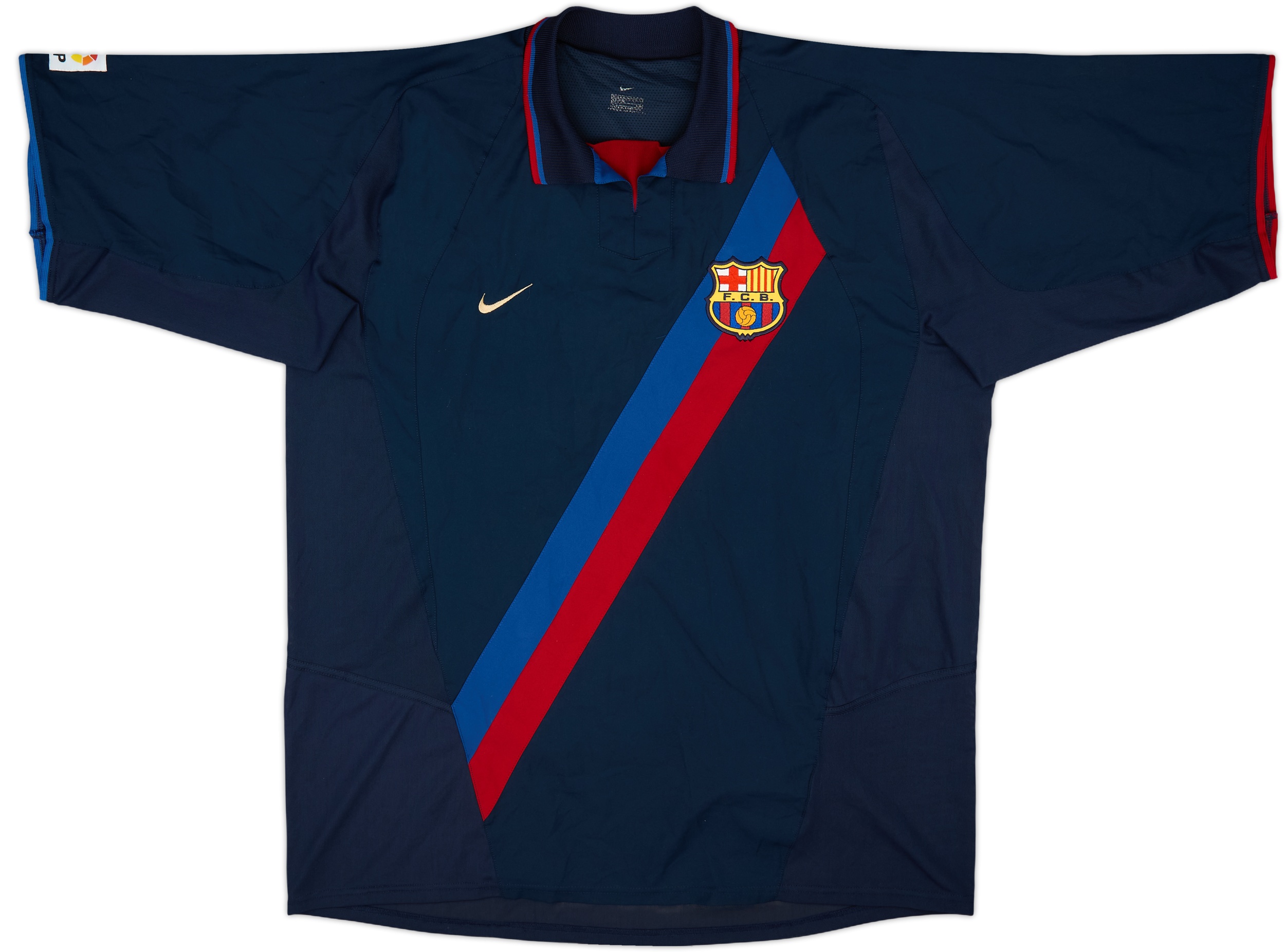 卸し売り購入 Away Issue Player Barcelona 2002-03 Shirt (XXL) - 8/10 - #6 Xavi ウェア