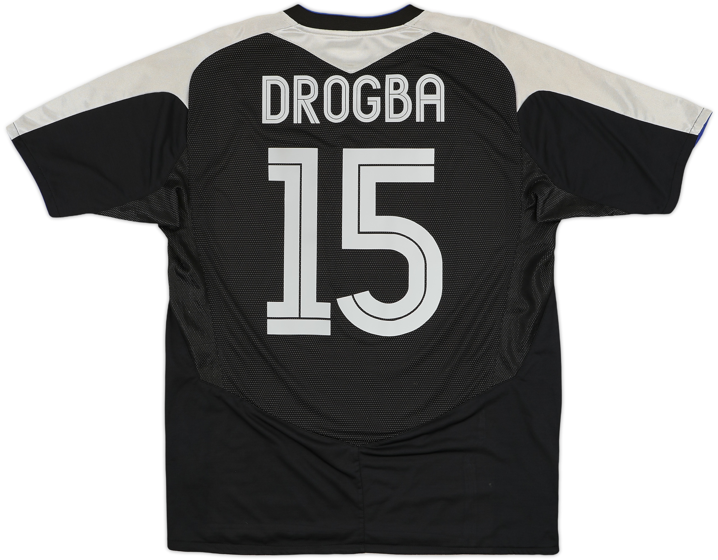 Chelsea 14-15 長袖ユニフォーム アウェイドログバDROGBA 2014/15 Chelsea Away Jersey #11 Drogba Large Adidas Soccer