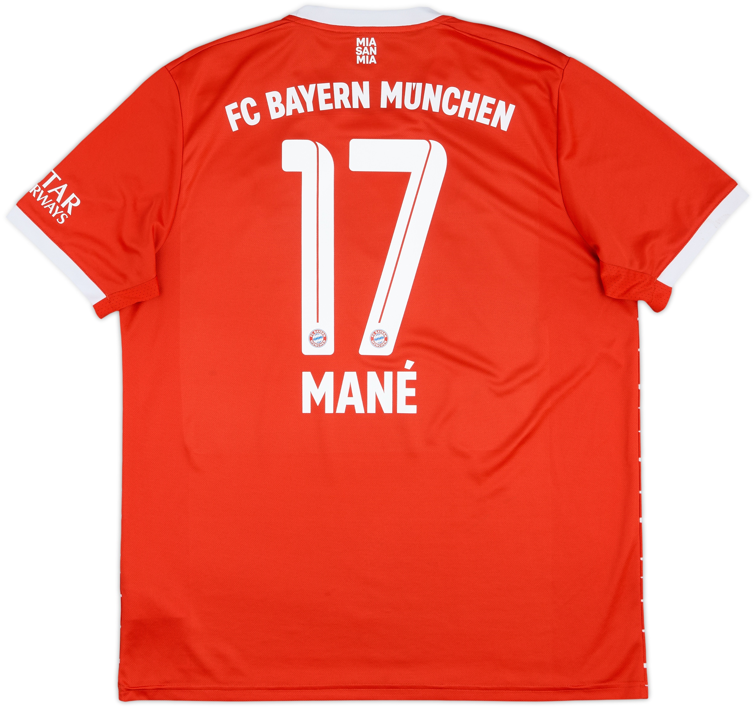 ウェア 2022-23 Bayern Munich  L/S Shirt 2022-23 Bayern Munich Home Shirt Mane #17 - 5/10 - (XL)