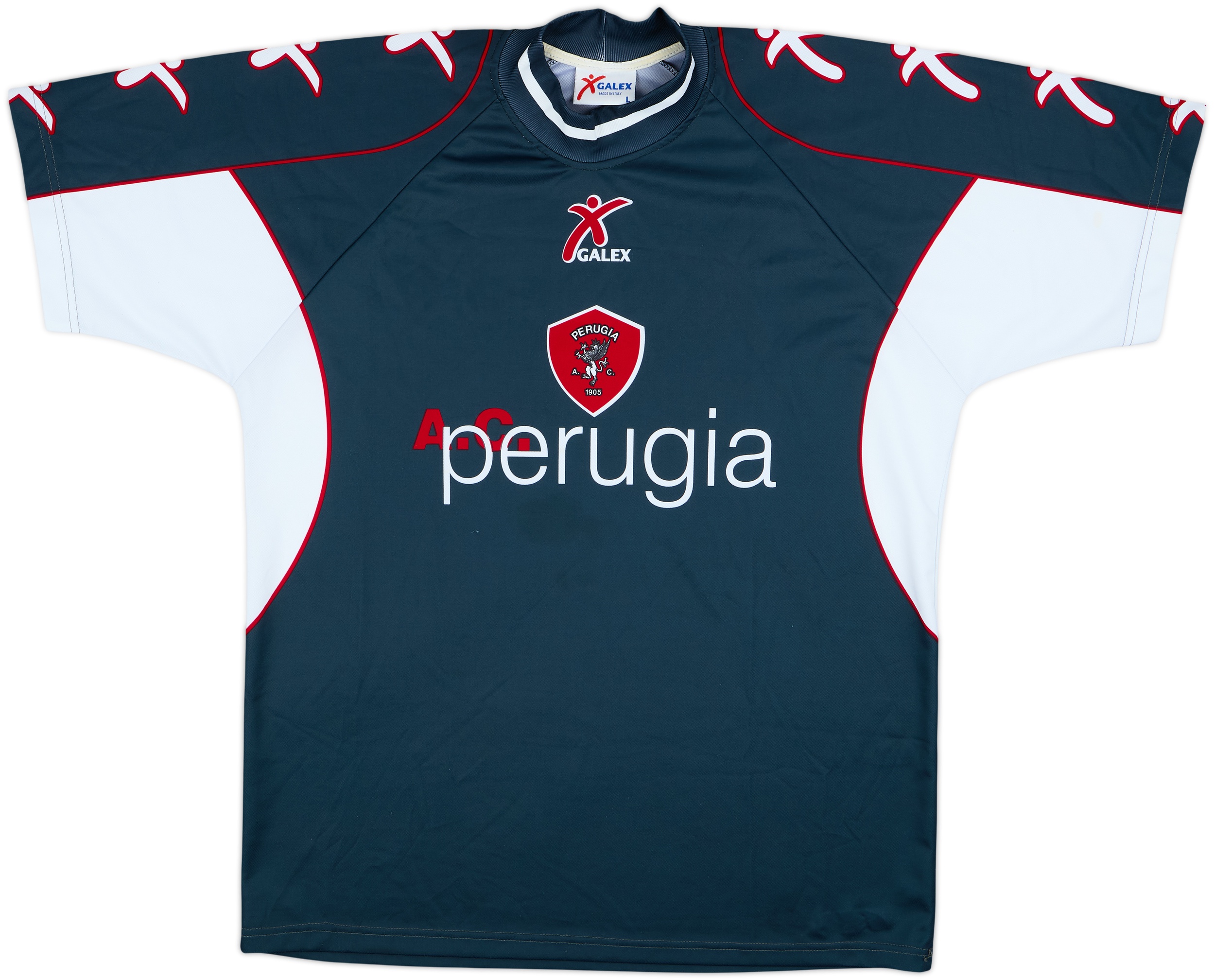 2000-01 Perugia Galex Training Shirt - 8/10 - (L)