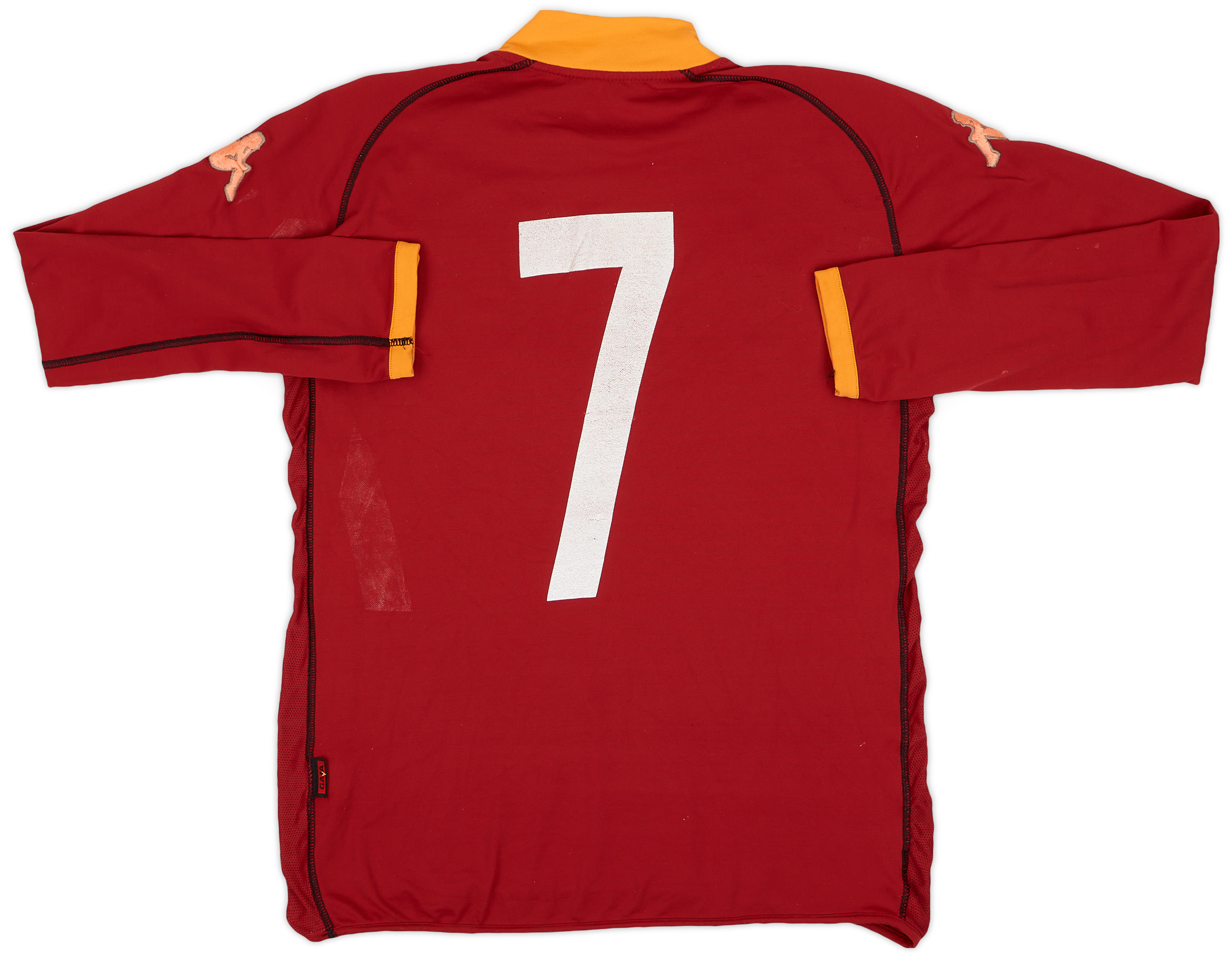 【★安心の定価販売★】 Home Roma 2001-02 L/S (L) - 4/10 - #7 Shirt ウェア