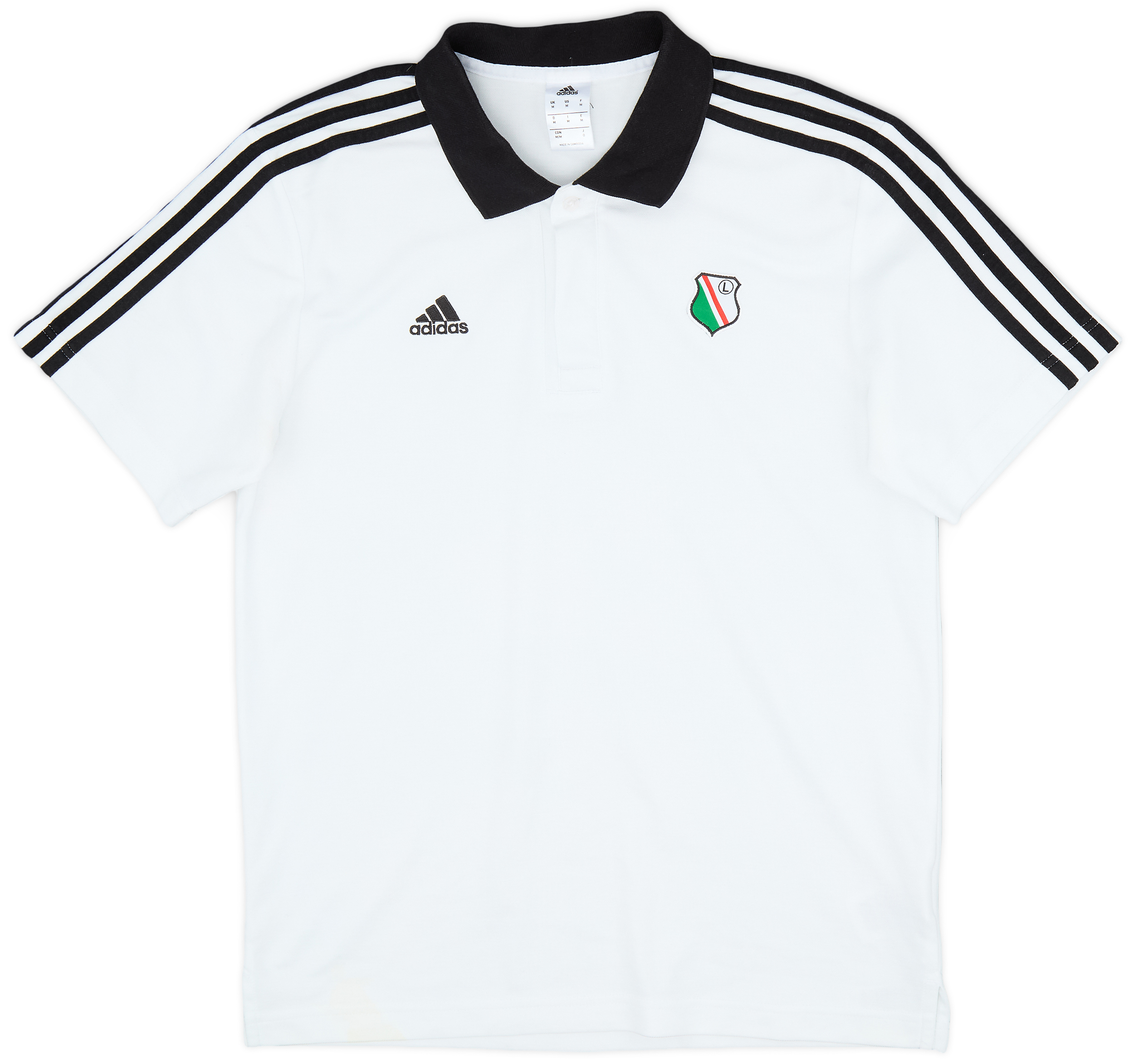 2013-14 Legia Warsaw adidas Polo Shirt - 8/10 - (M)