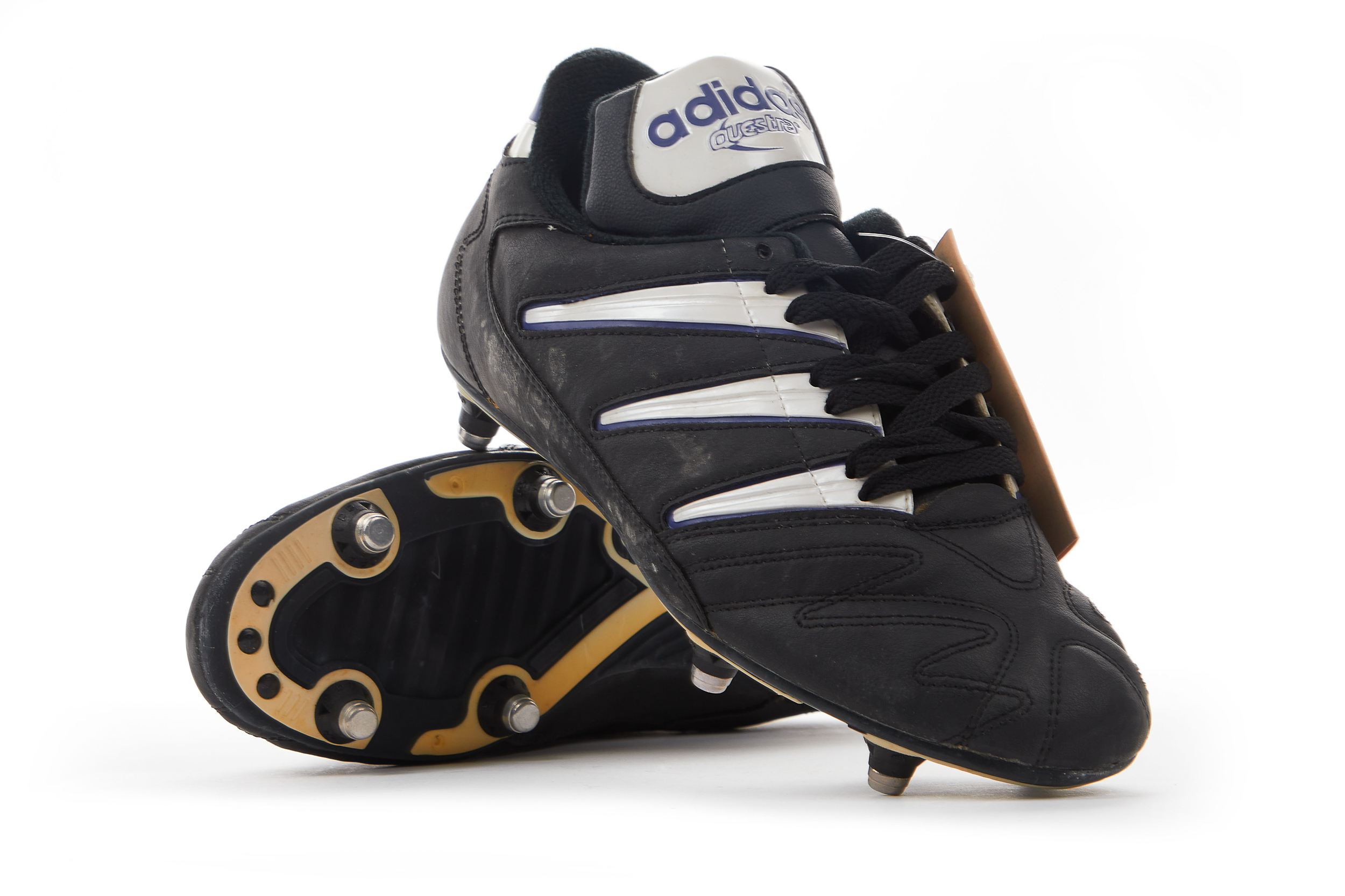 95年製ヴィンテージ adidas Questra TF Turf サッカー 1995 Adidas Questra TF Turf US 12 leather vintage soccer