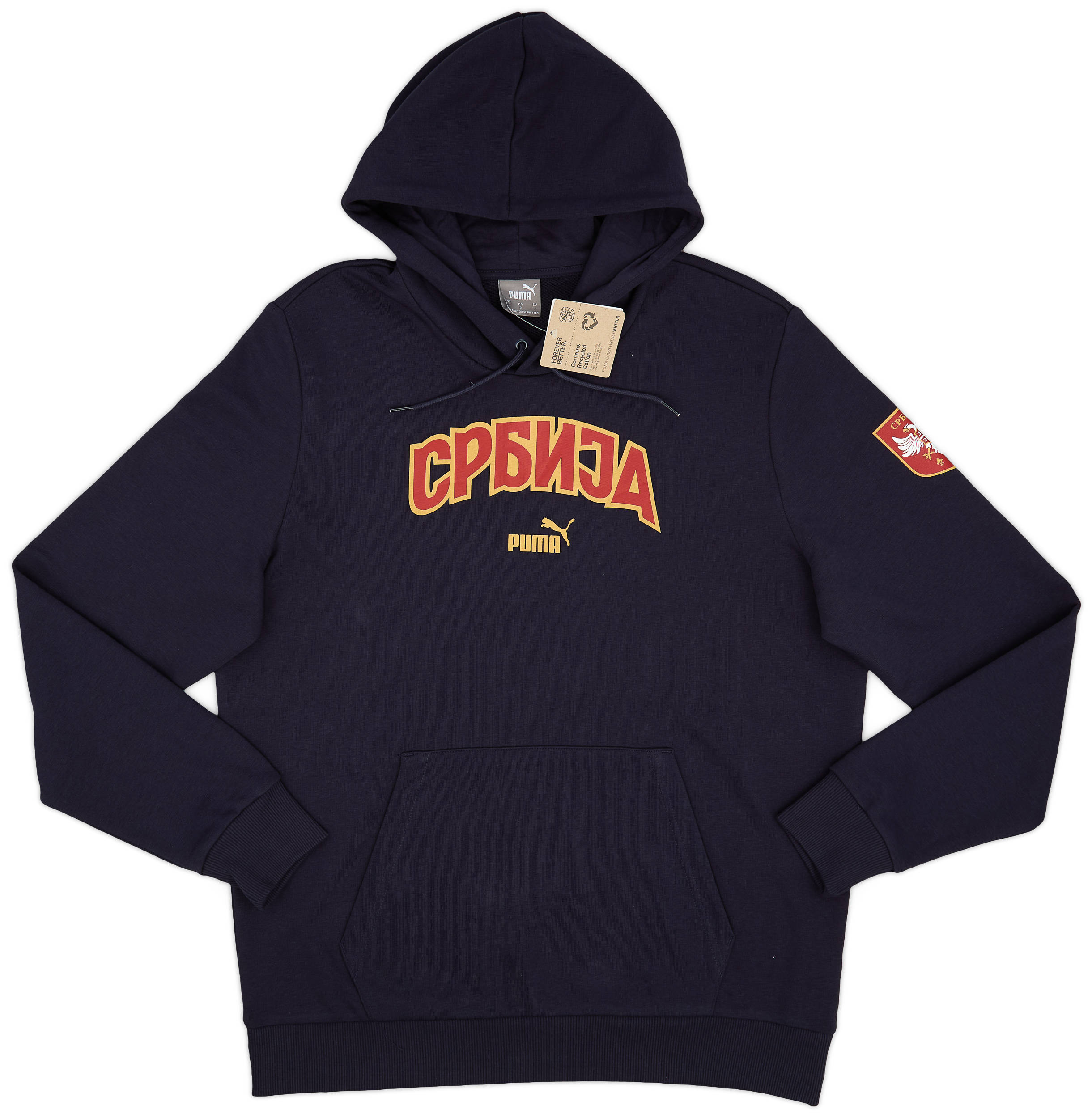 2024-25 Serbia Puma FtblIcons Hooded Jacket