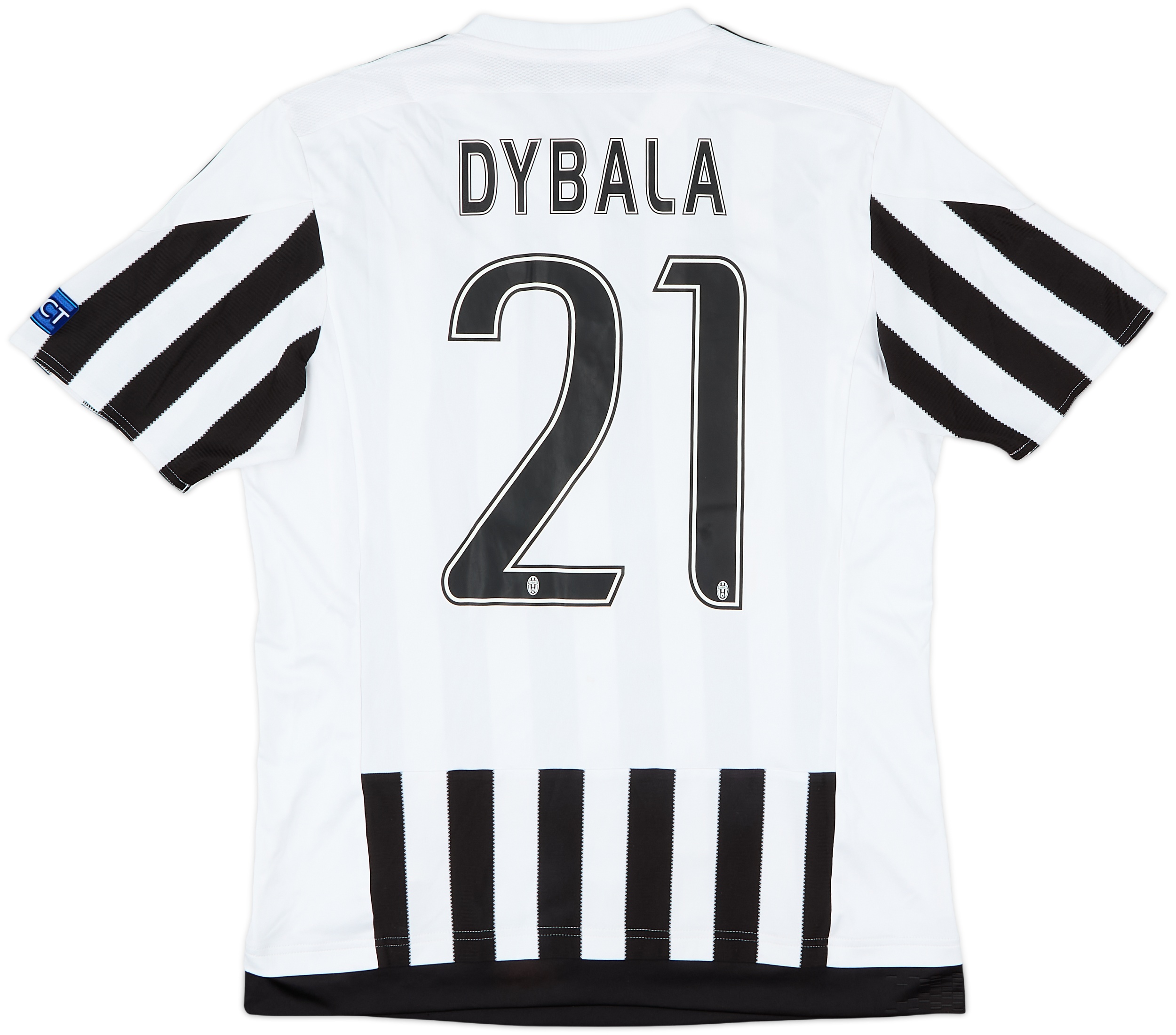 2015-16 Juventus Home Shirt Dybala #21 - 5/10 - (M)