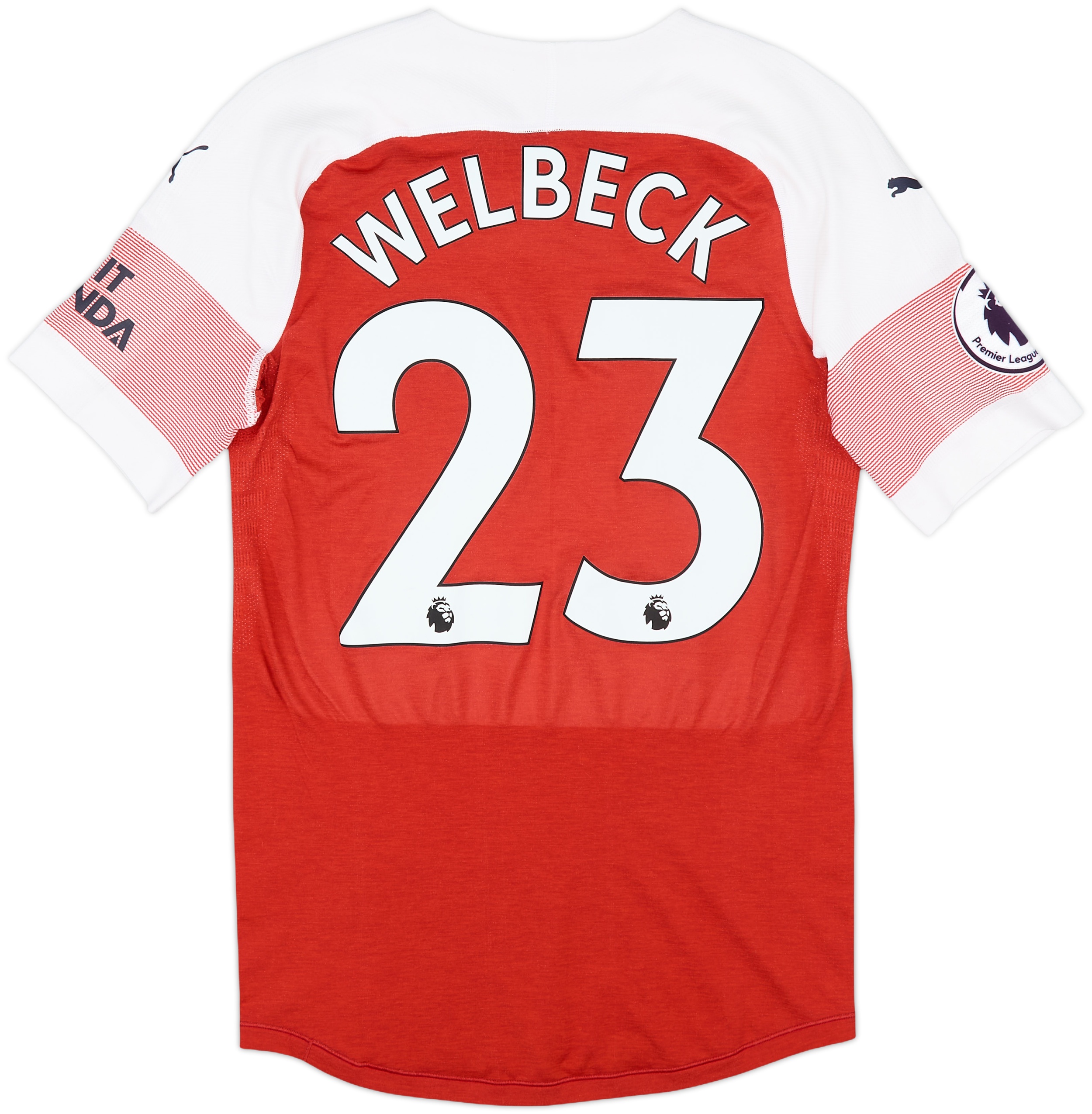 2018-19 Arsenal Player Issue Home Shirt Welbeck #23 - 8/10 - (L)